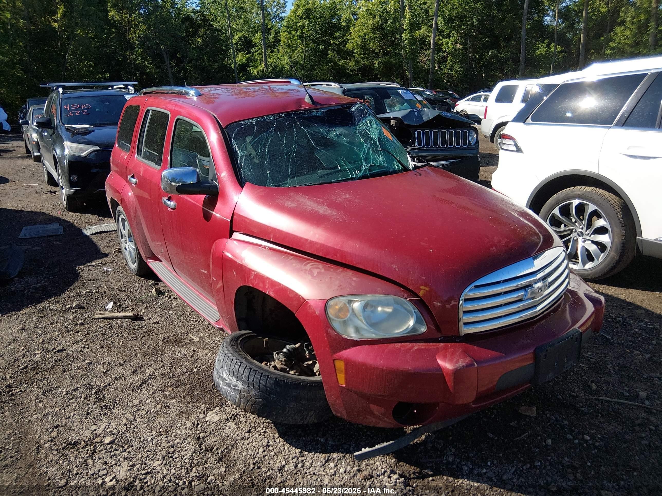 2011 Chevrolet Hhr Lt W/2lt Red vin: 3GNBACFU6BS509238