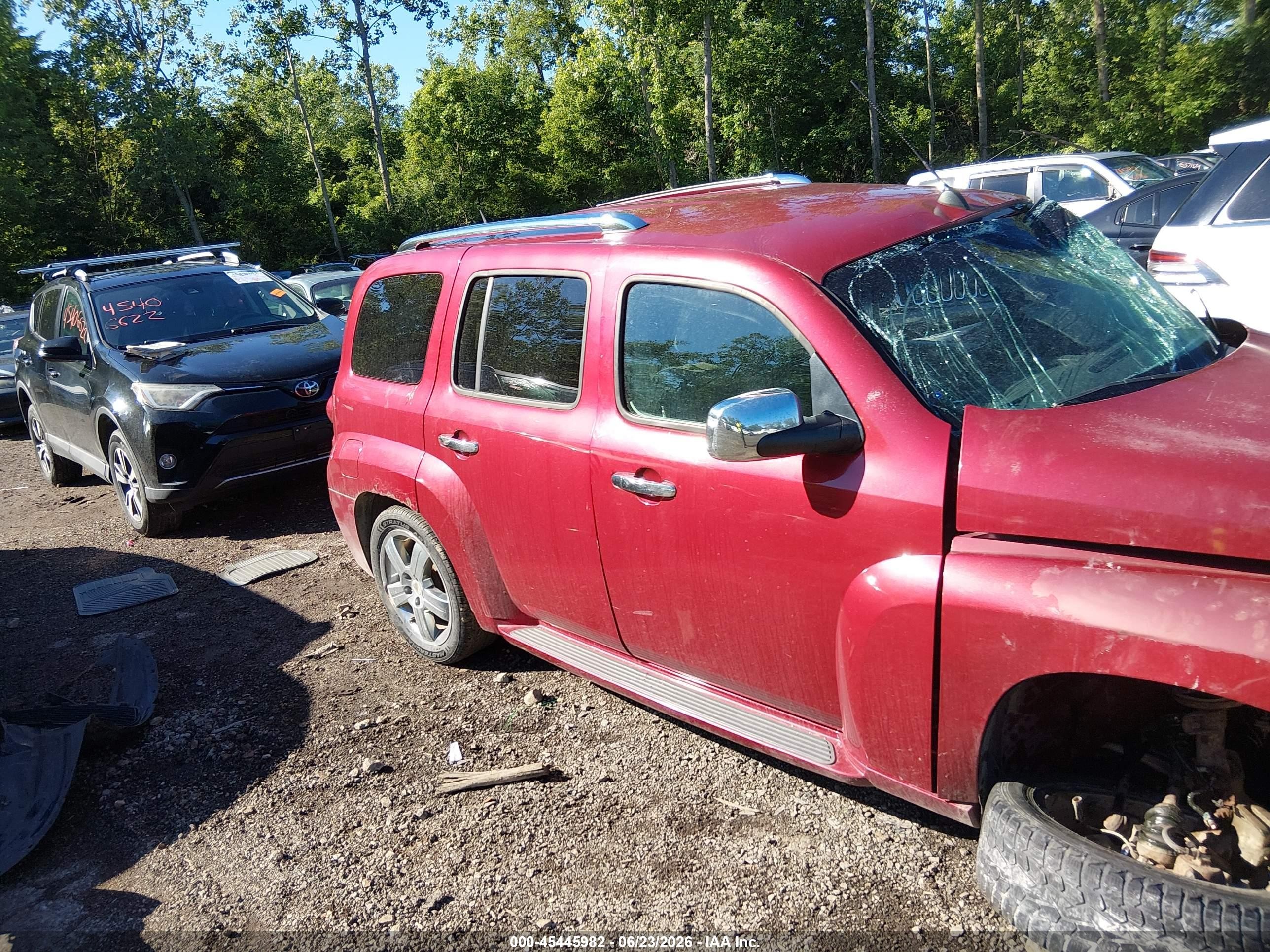 2011 Chevrolet Hhr Lt W/2lt Red vin: 3GNBACFU6BS509238