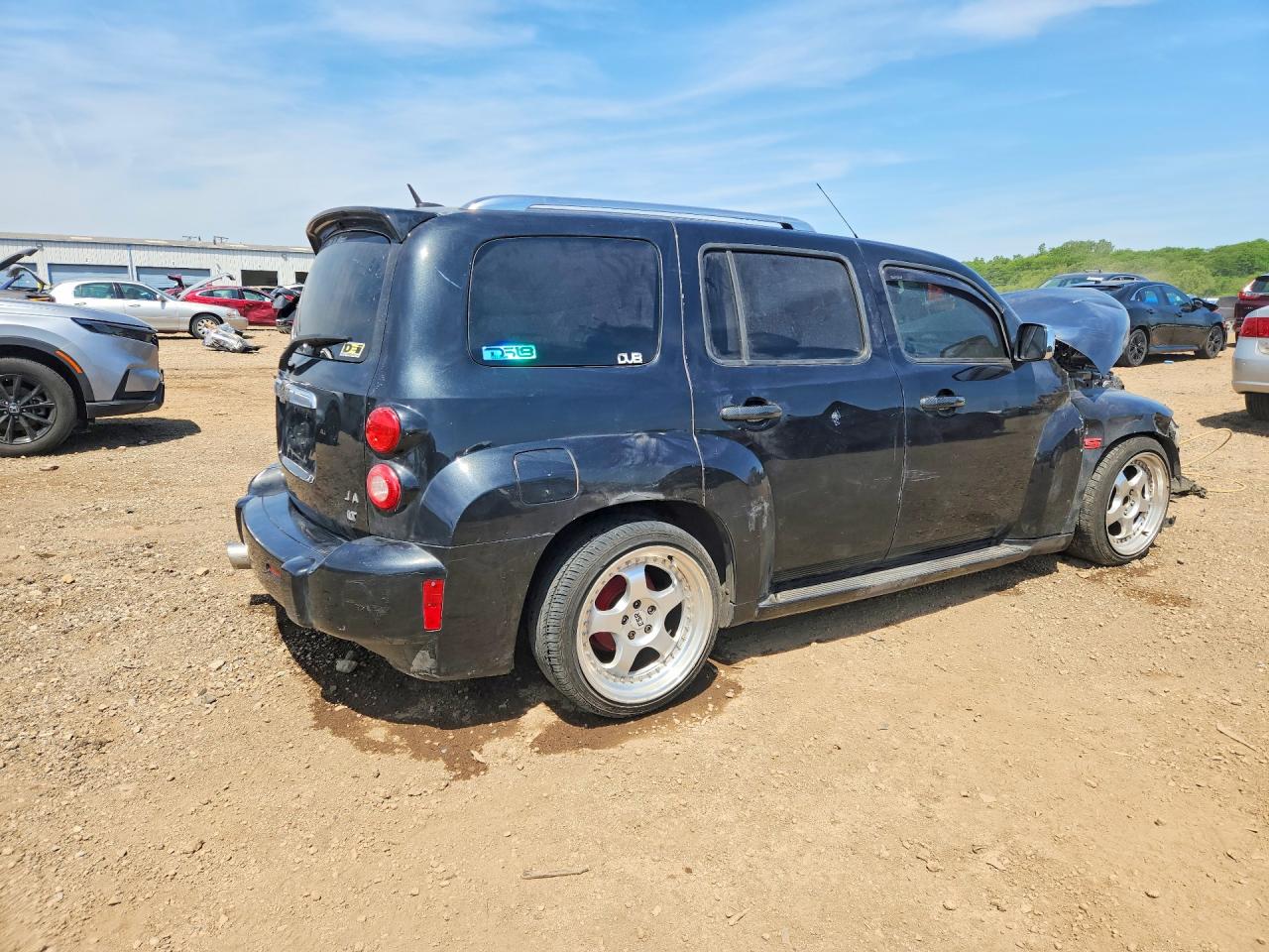 2011 Chevrolet Hhr Lt Black vin: 3GNBACFU7BS663599
