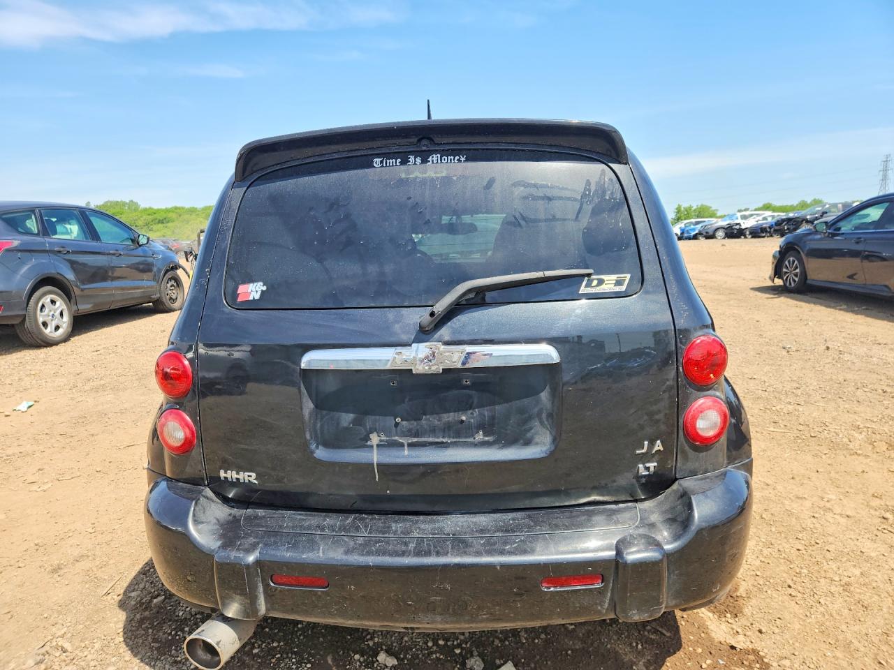 2011 Chevrolet Hhr Lt Black vin: 3GNBACFU7BS663599