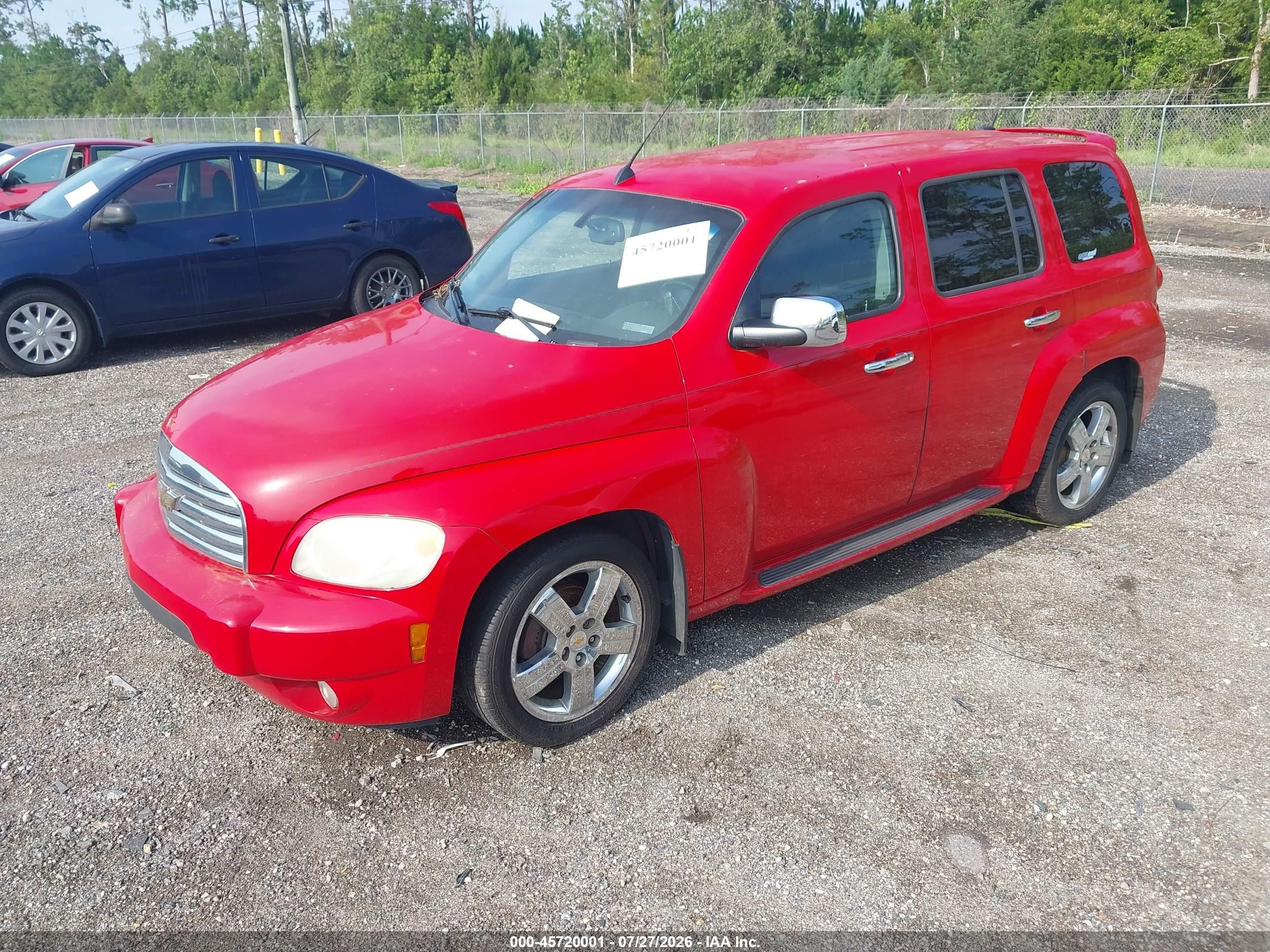 2011 Chevrolet Hhr Lt W/2lt Red vin: 3GNBACFU9BS585049