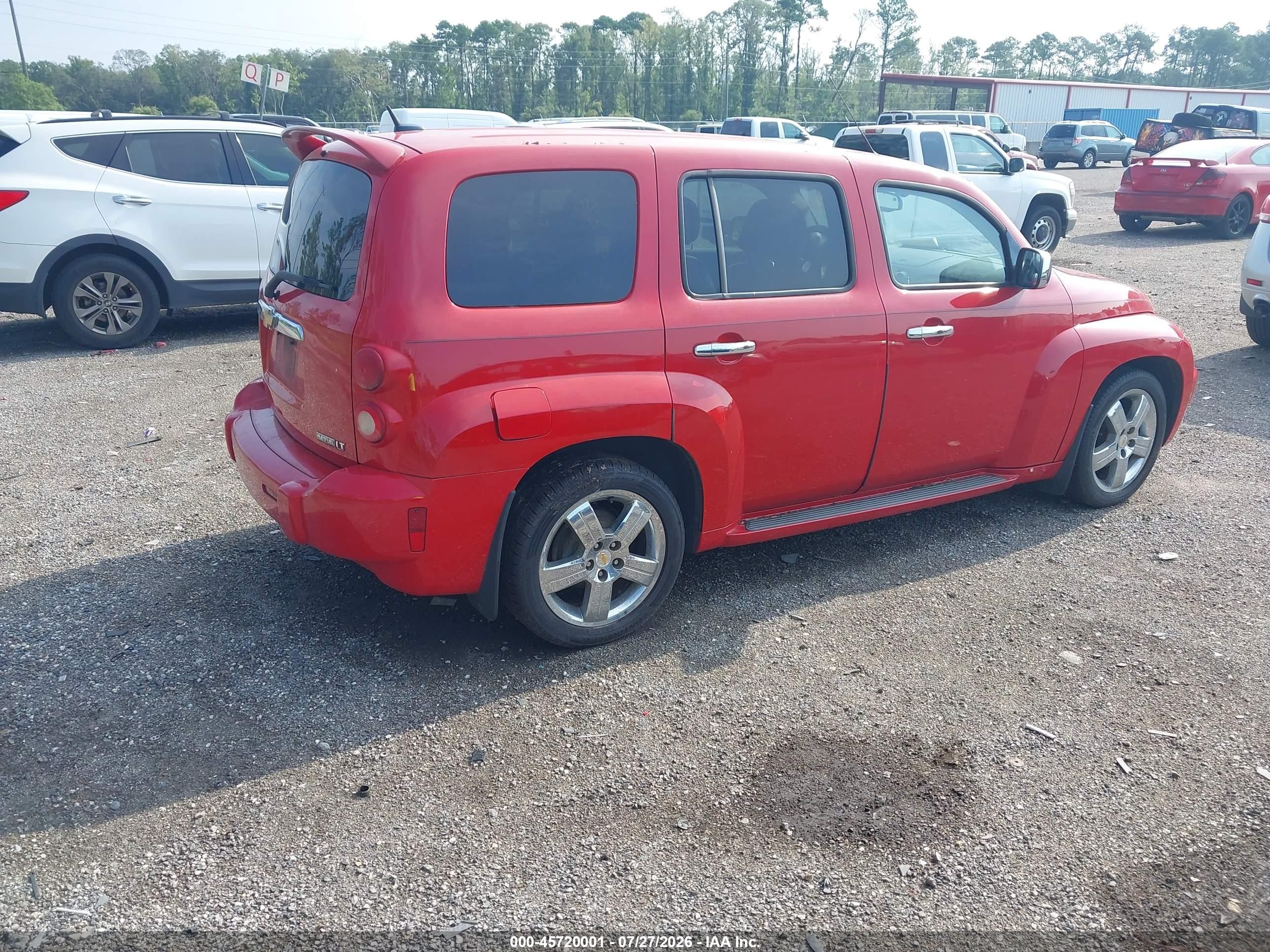 2011 Chevrolet Hhr Lt W/2lt Red vin: 3GNBACFU9BS585049