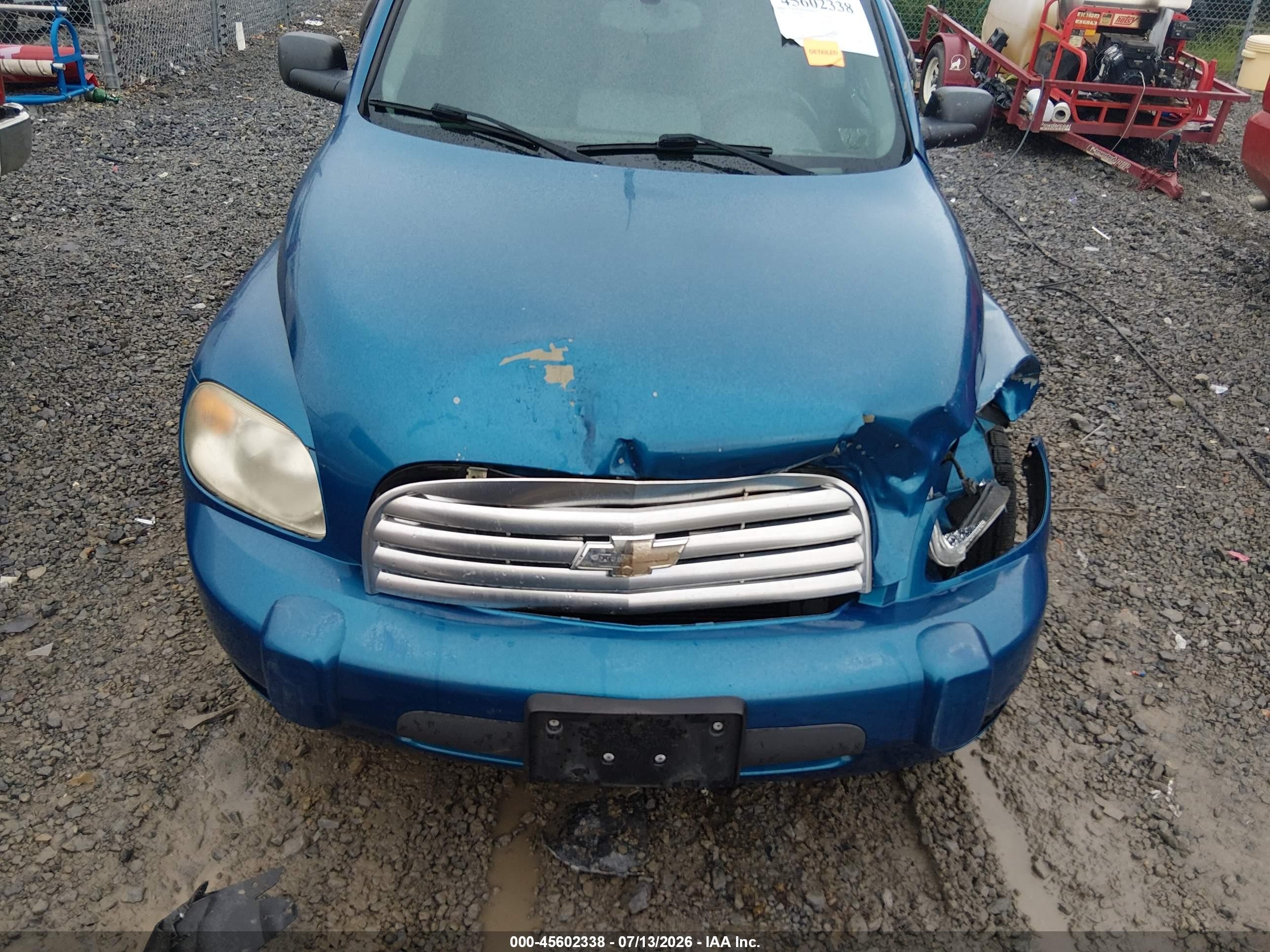 2009 Chevrolet Hhr Ls Blue vin: 3GNCA13B19S600083