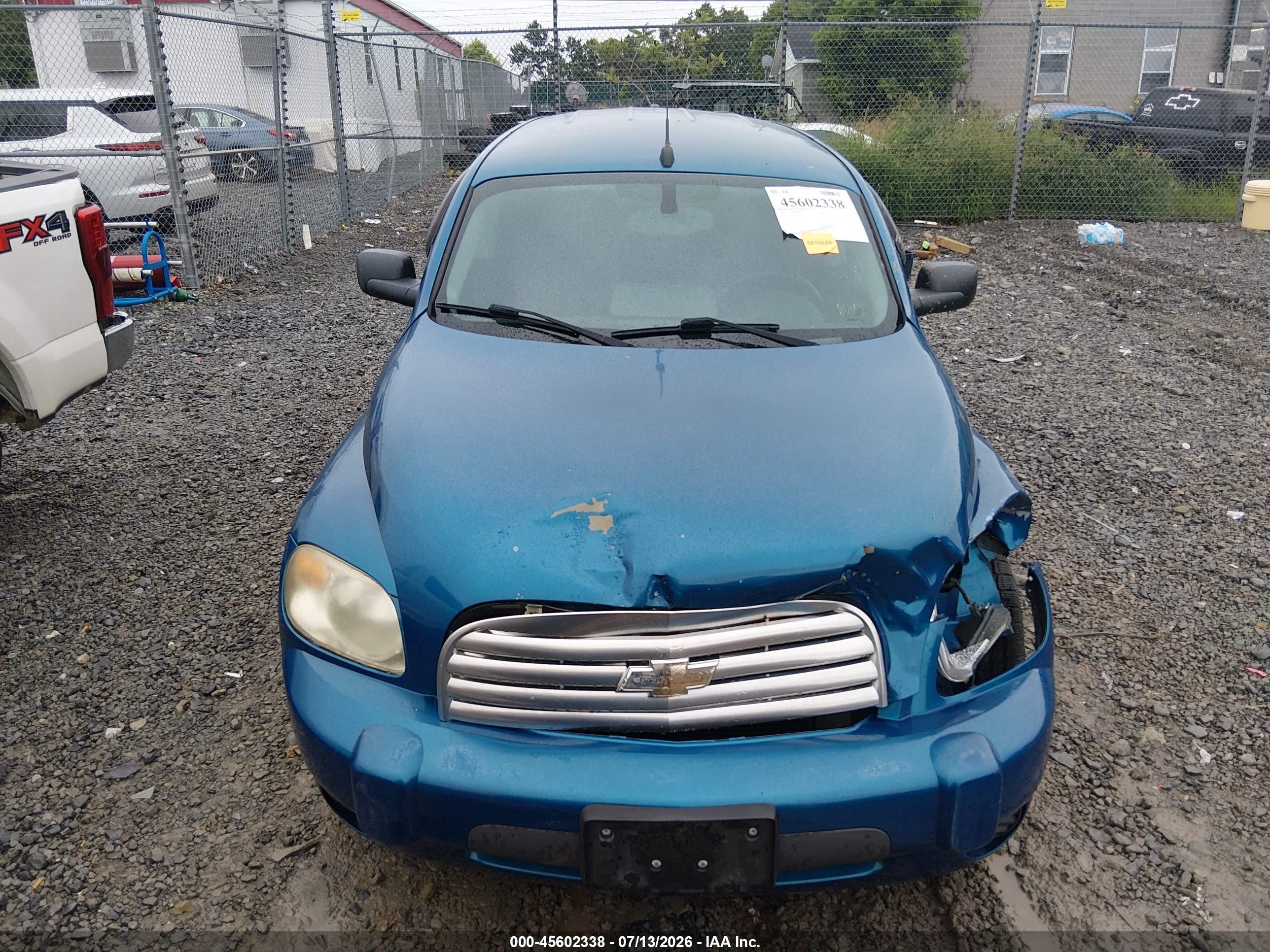 2009 Chevrolet Hhr Ls Blue vin: 3GNCA13B19S600083