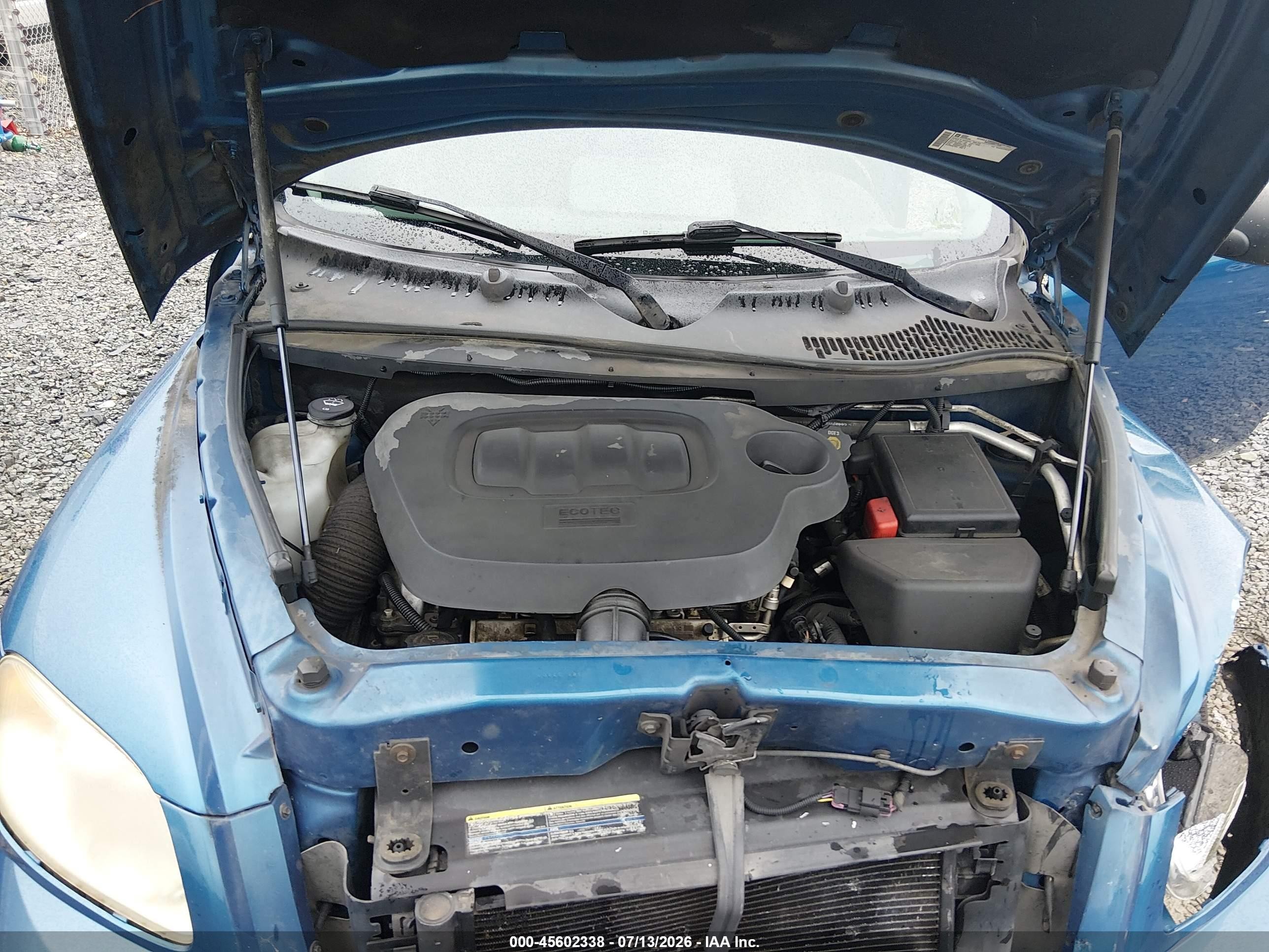 2009 Chevrolet Hhr Ls Blue vin: 3GNCA13B19S600083