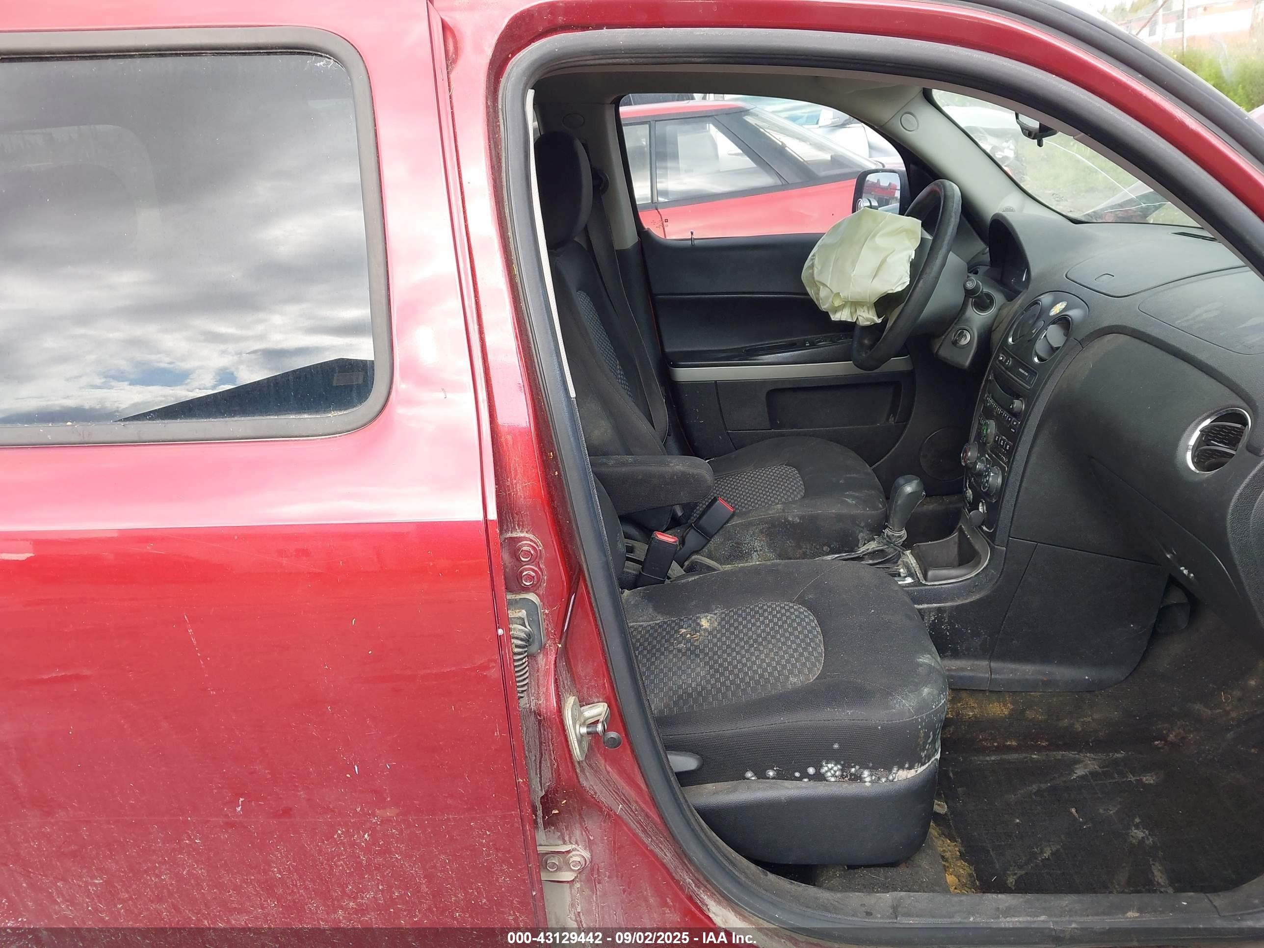 2009 Chevrolet Hhr Ls Красный vin: 3GNCA13B29S574691