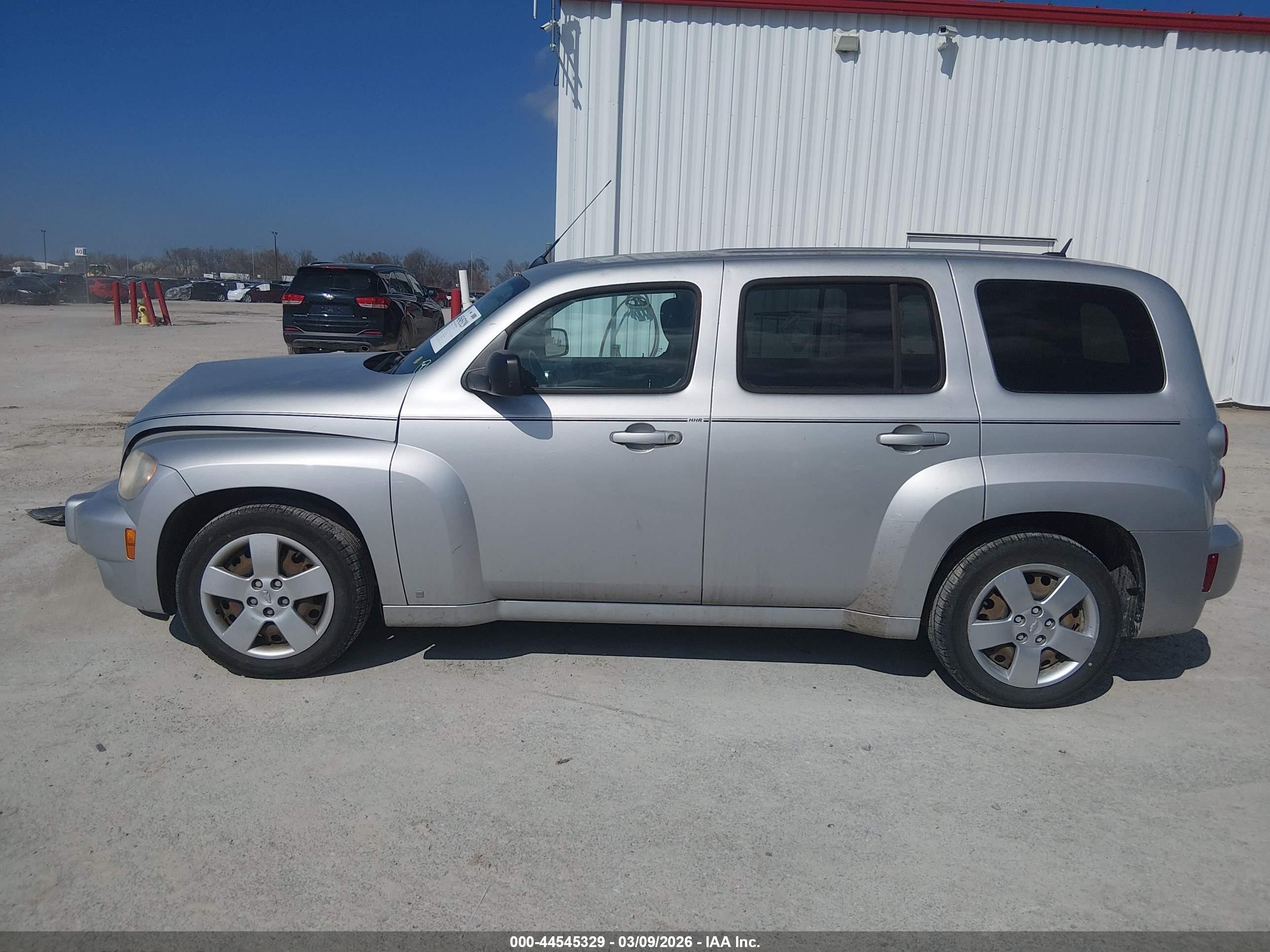 2009 Chevrolet Hhr Ls Серебряный vin: 3GNCA13B29S593211
