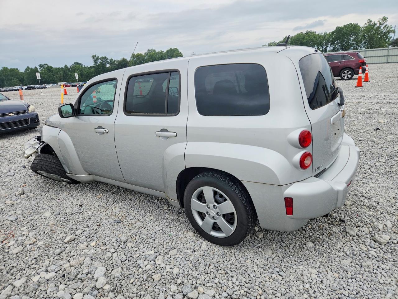 2009 Chevrolet Hhr Ls Silver vin: 3GNCA13B39S578328