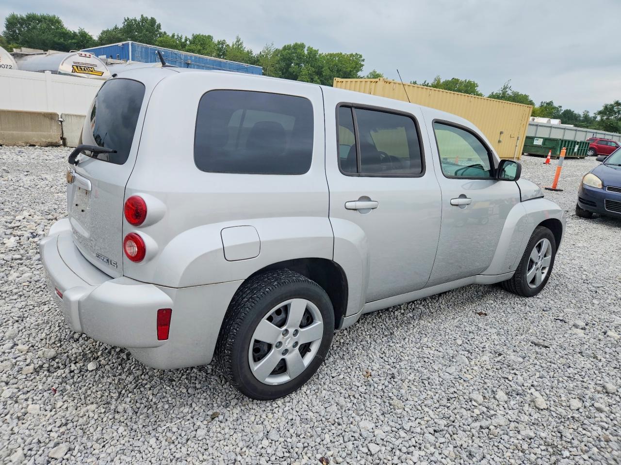2009 Chevrolet Hhr Ls Silver vin: 3GNCA13B39S578328