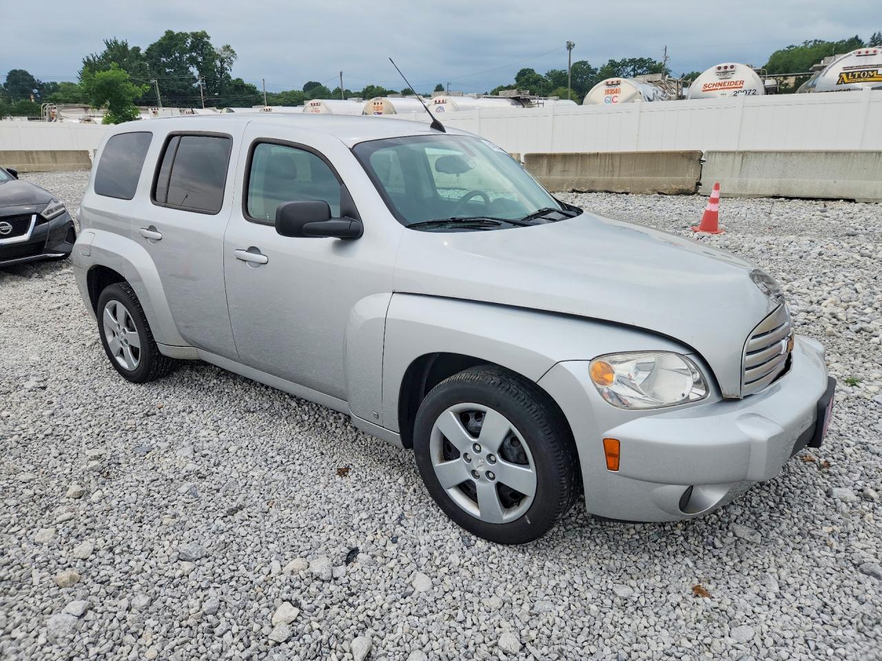 2009 Chevrolet Hhr Ls Silver vin: 3GNCA13B39S578328
