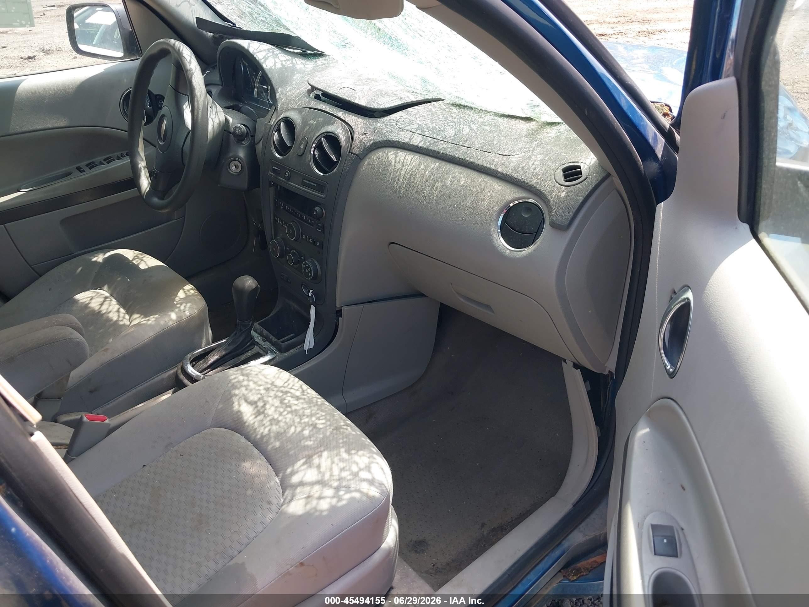 2009 Chevrolet Hhr Ls Blue vin: 3GNCA13B49S646037