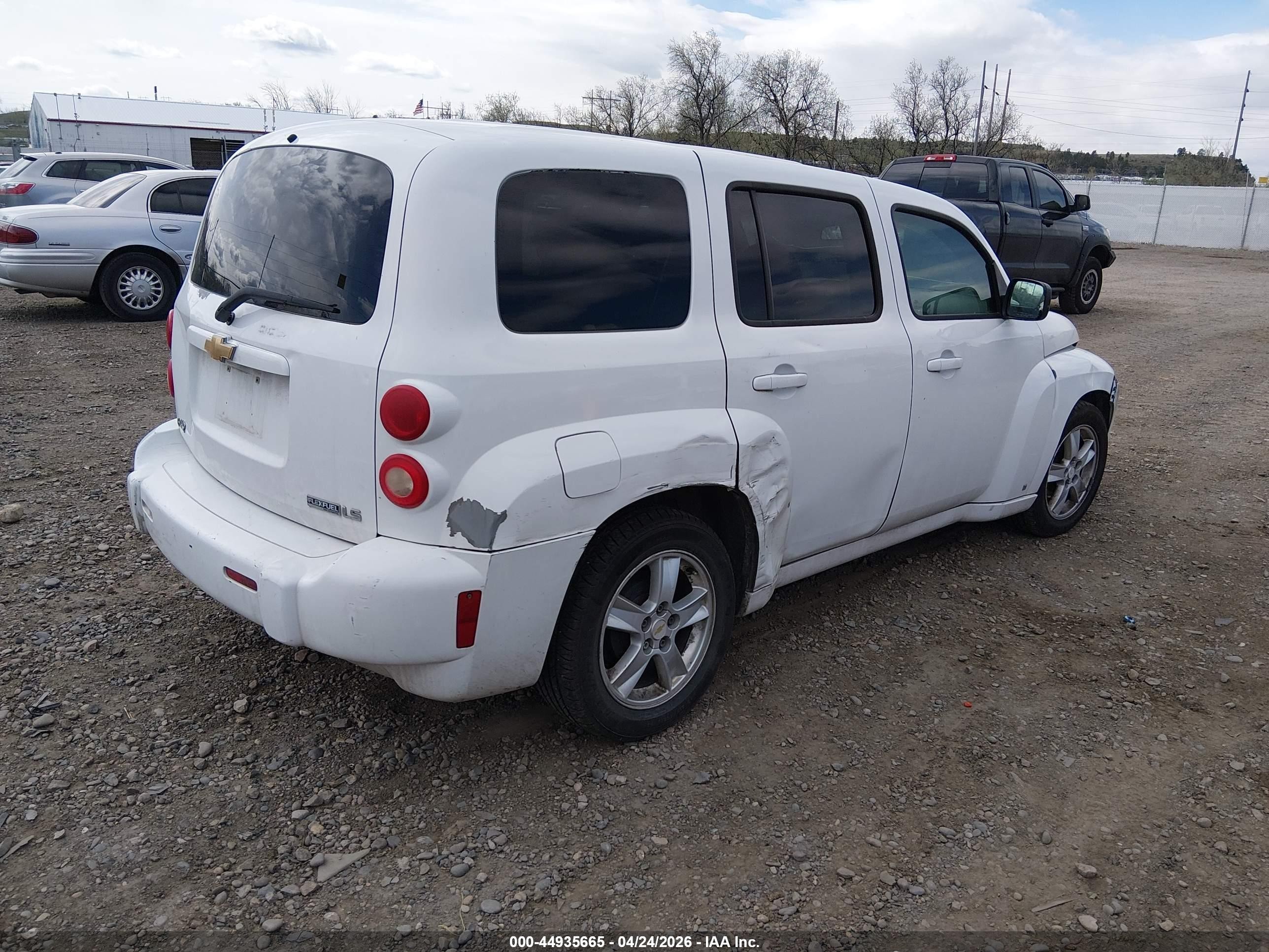 2009 Chevrolet Hhr Ls Белый vin: 3GNCA13B69S598699