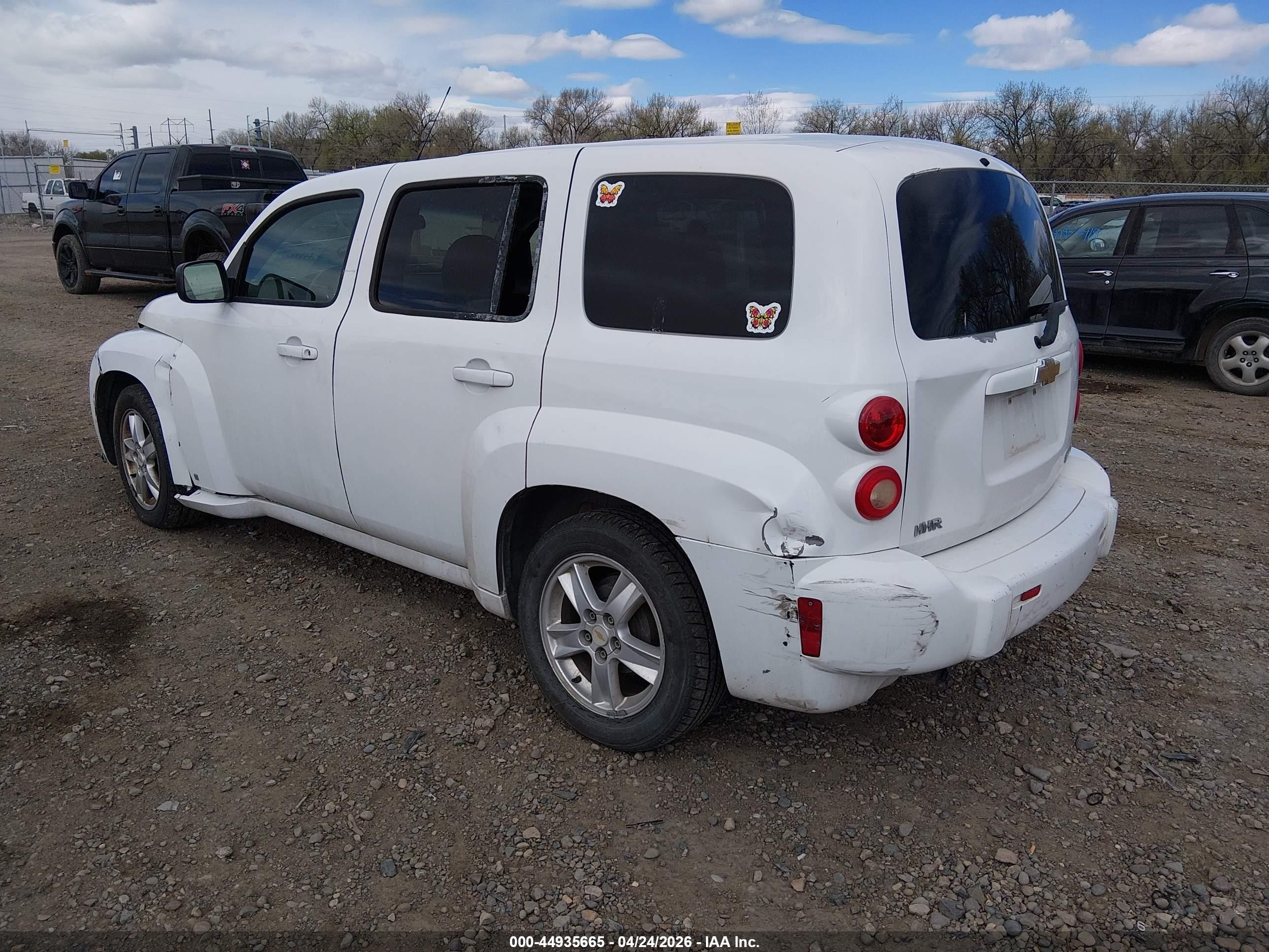 2009 Chevrolet Hhr Ls Белый vin: 3GNCA13B69S598699
