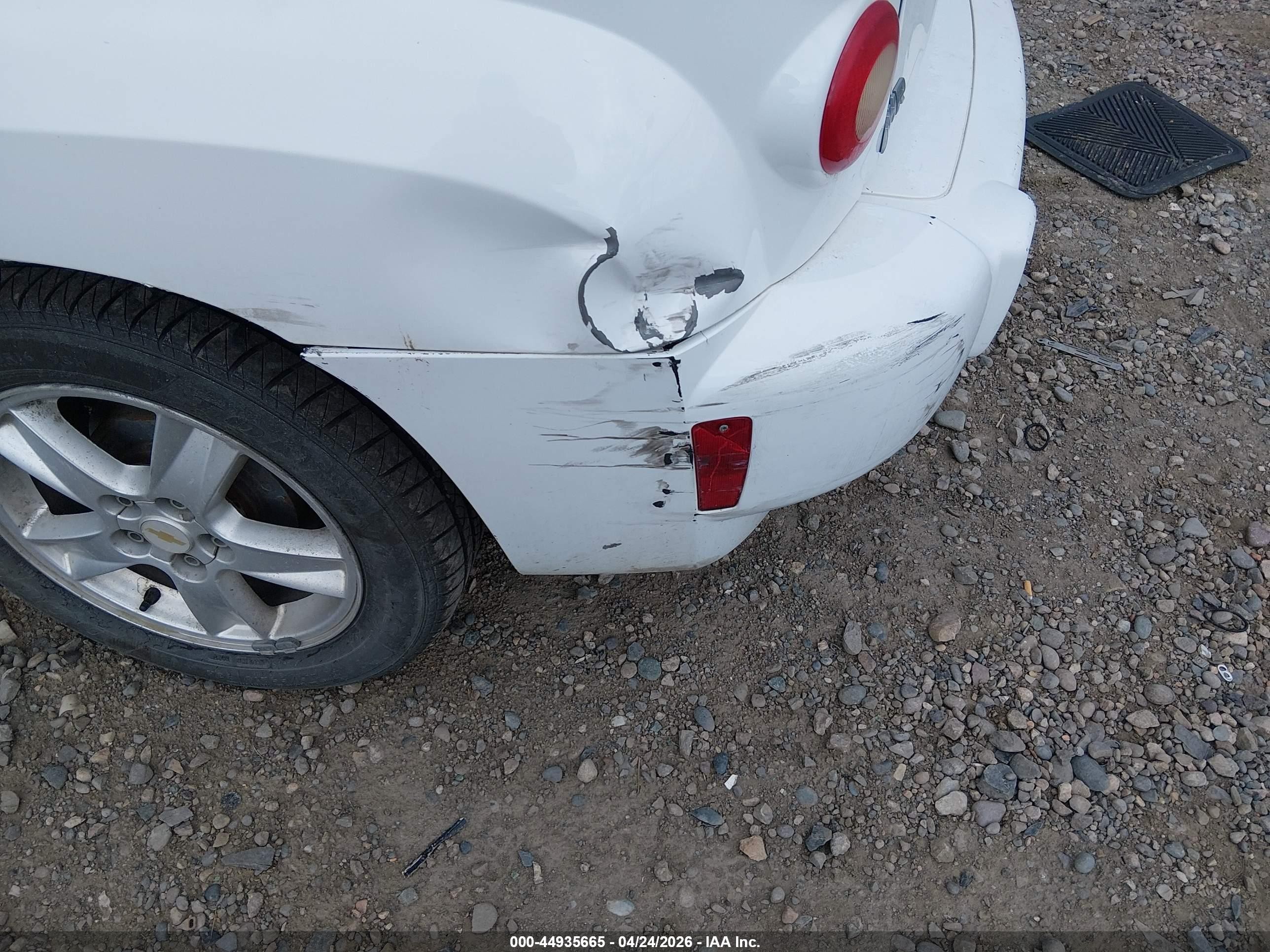 2009 Chevrolet Hhr Ls Белый vin: 3GNCA13B69S598699