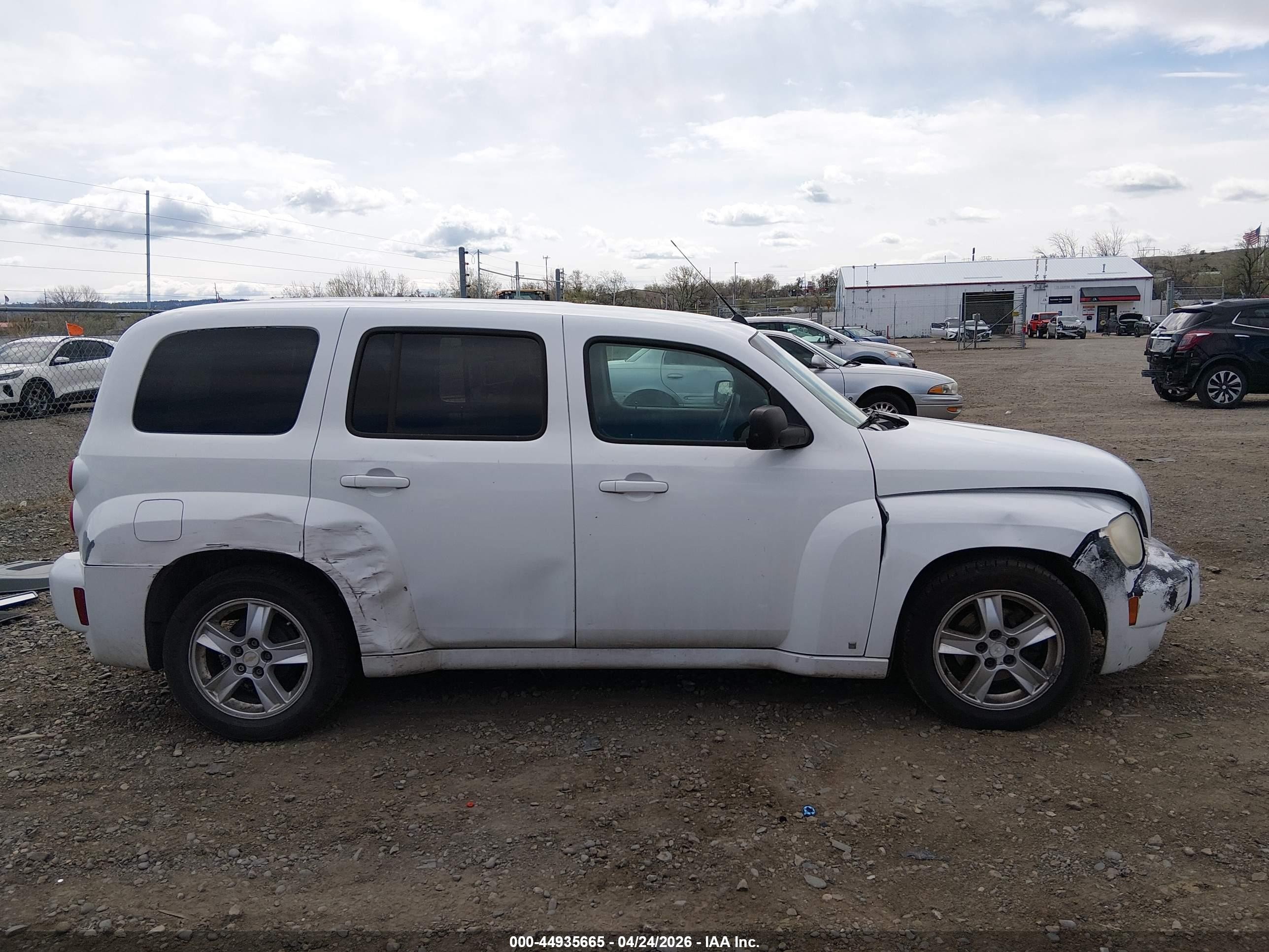2009 Chevrolet Hhr Ls Белый vin: 3GNCA13B69S598699