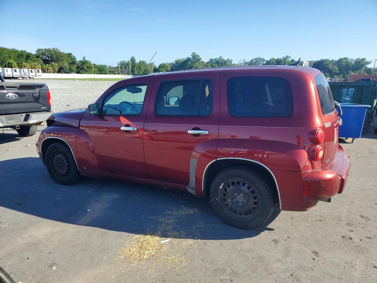 2009 Chevrolet Hhr Ls Maroon vin: 3GNCA13B99S584067