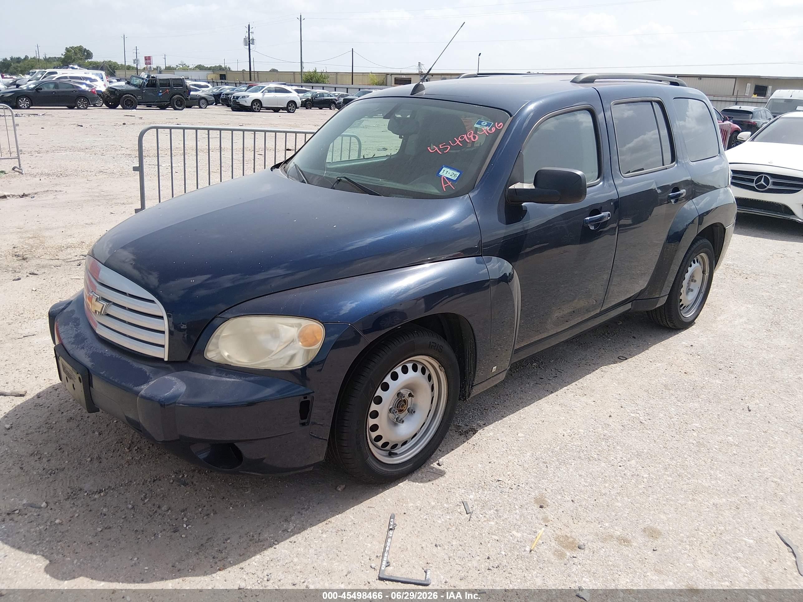 2009 Chevrolet Hhr Ls Dark Blue vin: 3GNCA13BX9S619666