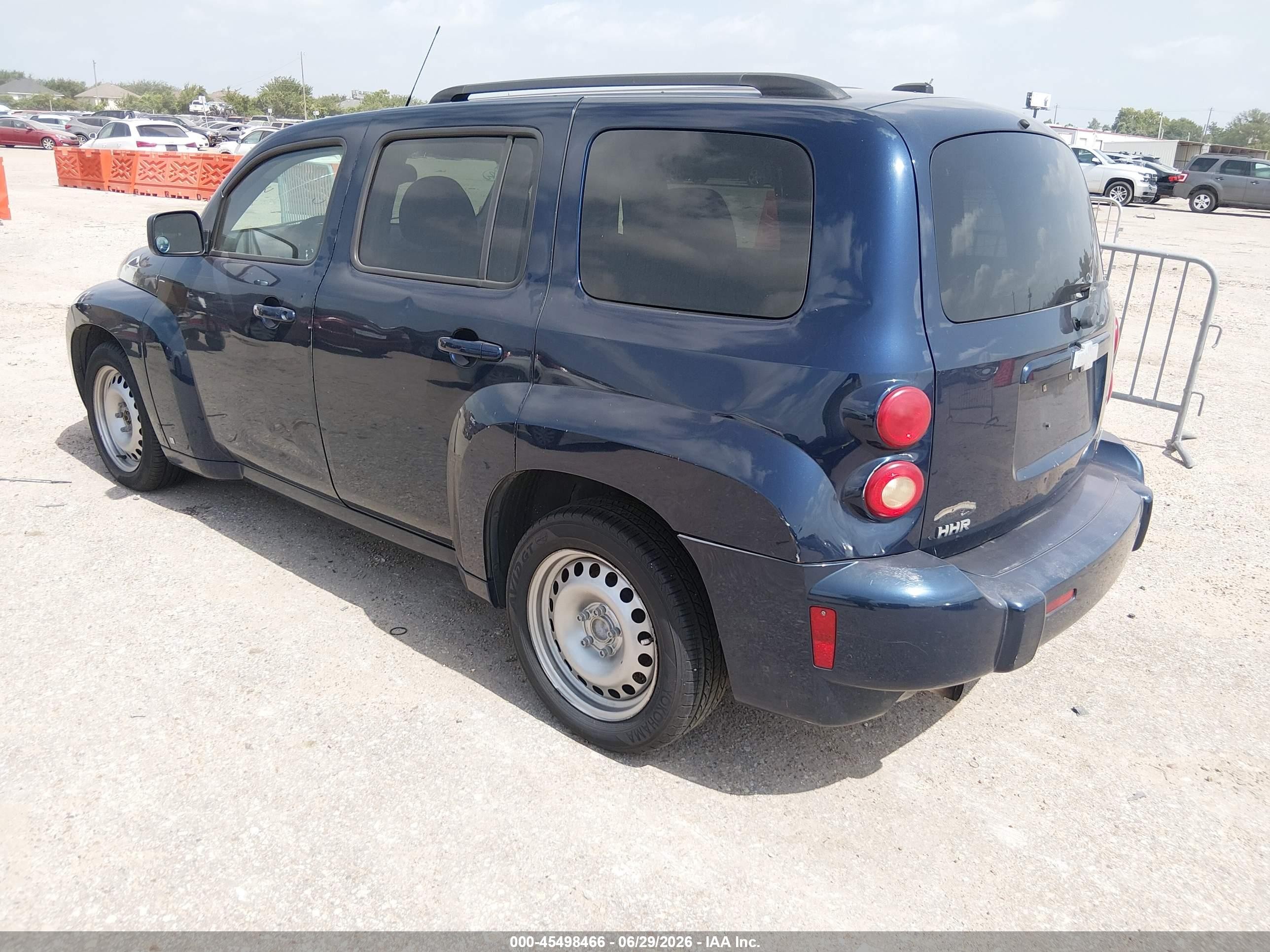 2009 Chevrolet Hhr Ls Dark Blue vin: 3GNCA13BX9S619666