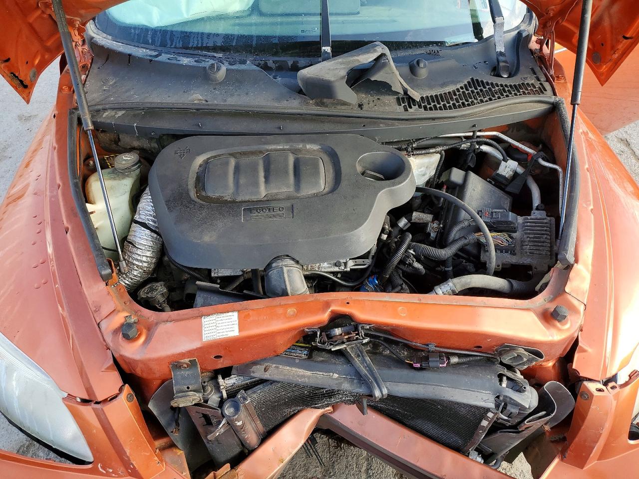 2008 Chevrolet Hhr Ls Orange vin: 3GNCA13D28S710771