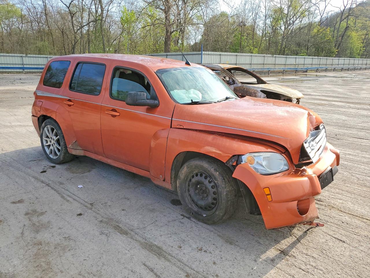 2008 Chevrolet Hhr Ls Orange vin: 3GNCA13D28S710771