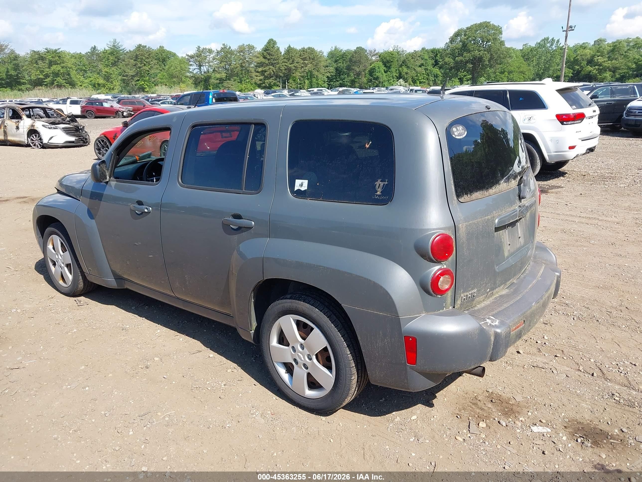 2008 Chevrolet Hhr Ls Pewter vin: 3GNCA13D38S700220