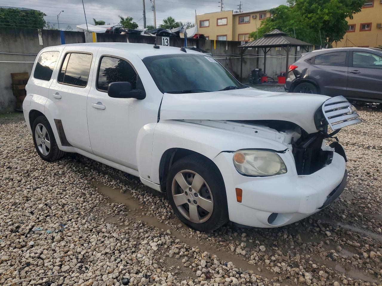 2008 Chevrolet Hhr Ls White vin: 3GNCA13DX8S698790