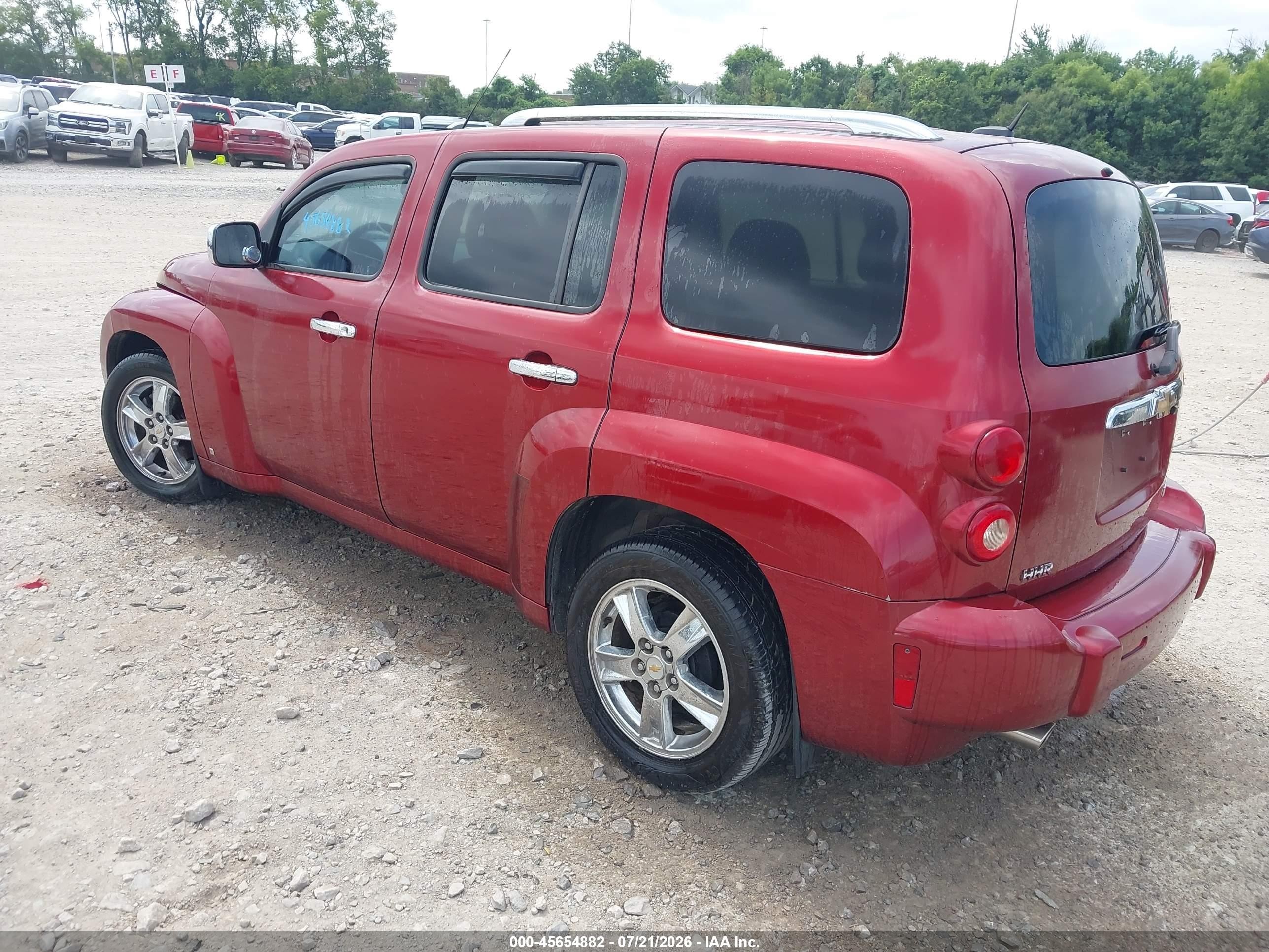 2009 Chevrolet Hhr Lt Темно-бордовый vin: 3GNCA23B09S514012