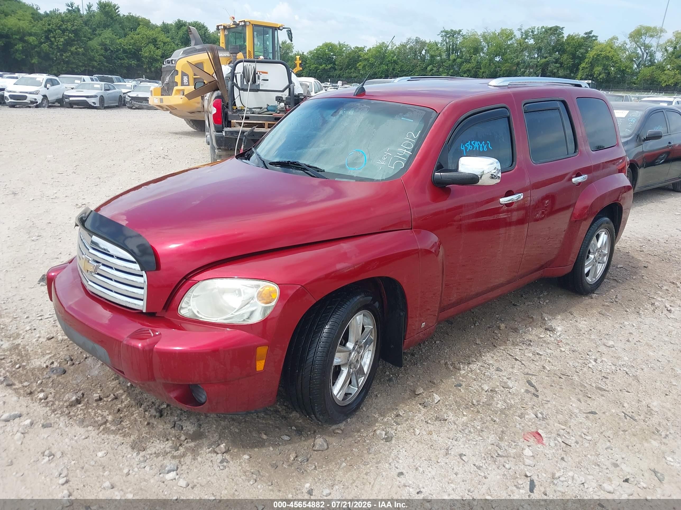 2009 Chevrolet Hhr Lt Темно-бордовый vin: 3GNCA23B09S514012