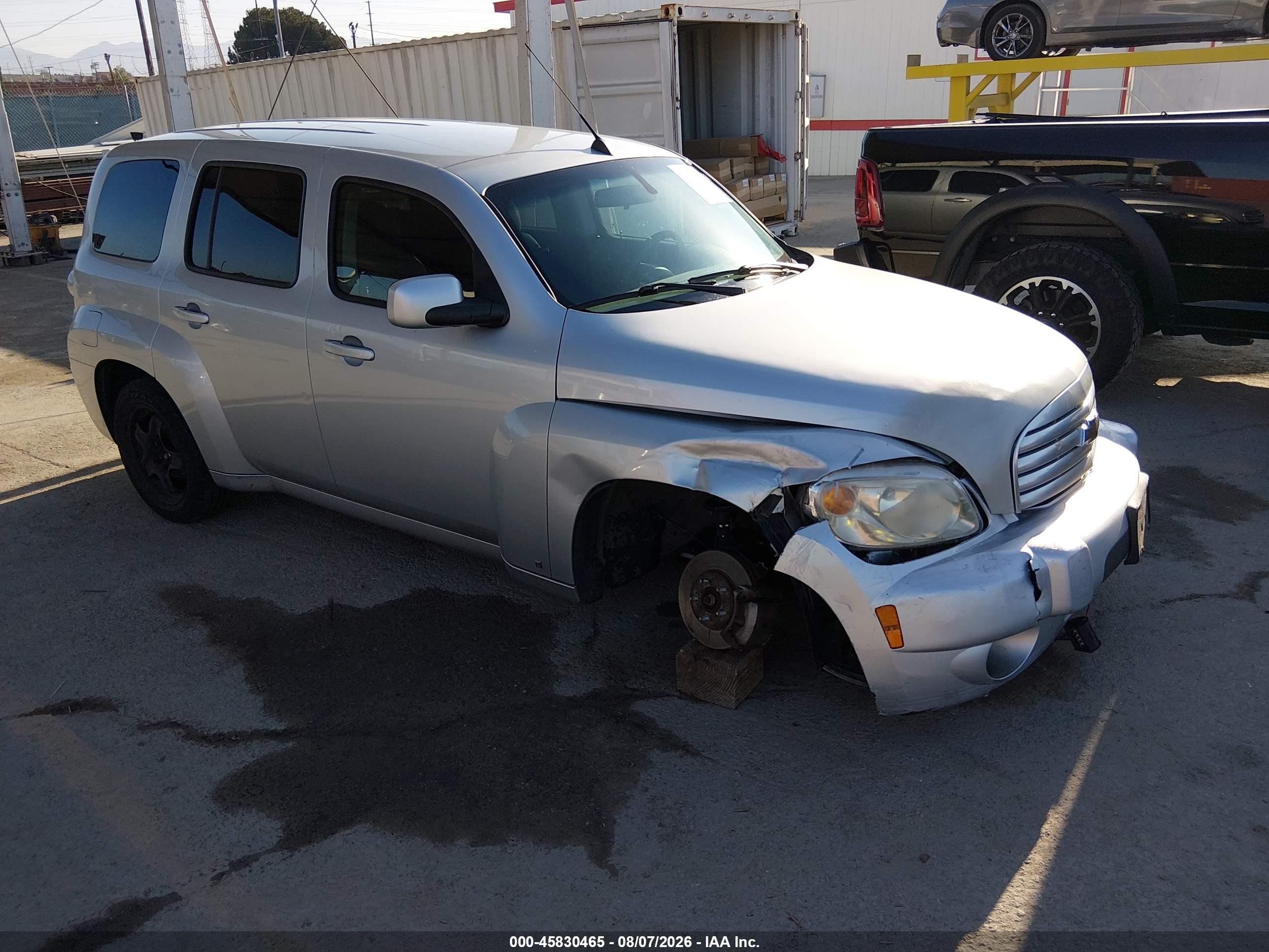 2009 Chevrolet Hhr Lt Silver vin: 3GNCA23B09S633856