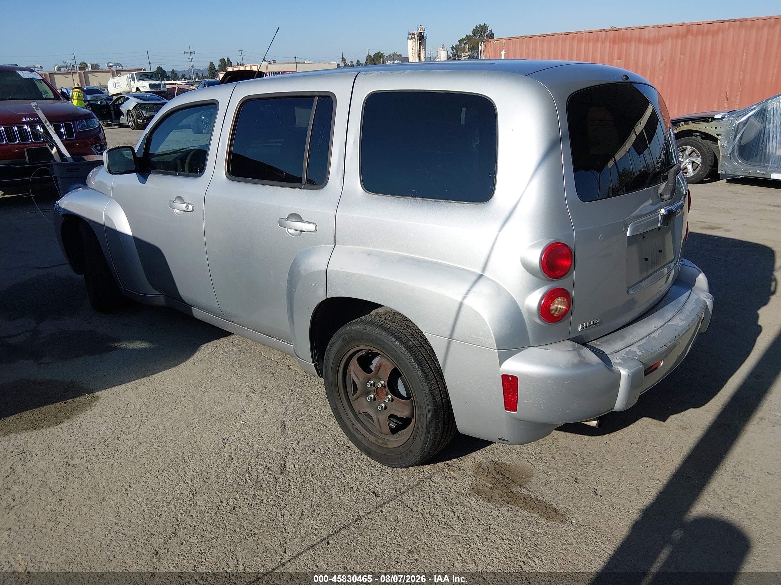 2009 Chevrolet Hhr Lt Silver vin: 3GNCA23B09S633856