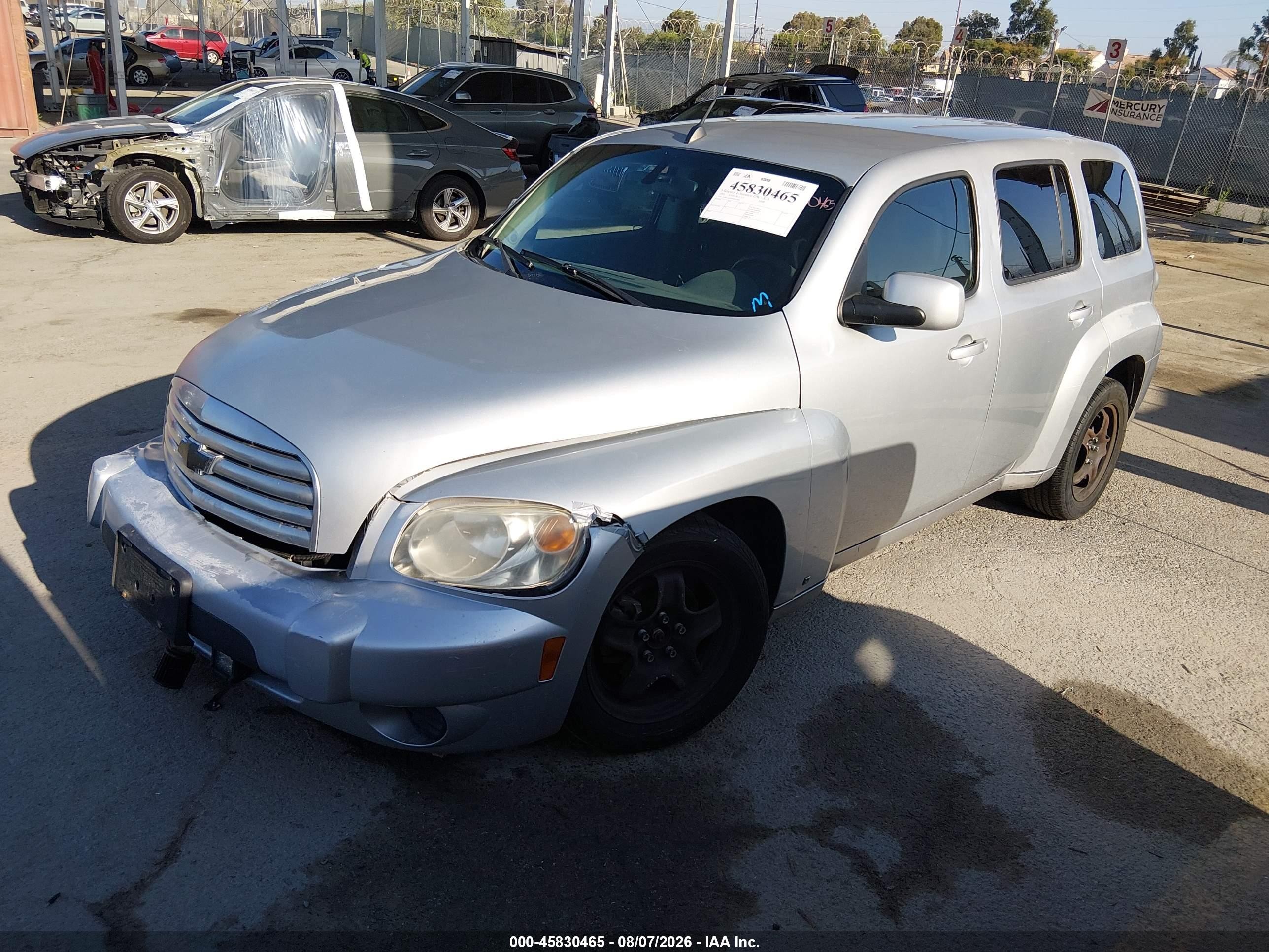 2009 Chevrolet Hhr Lt Silver vin: 3GNCA23B09S633856