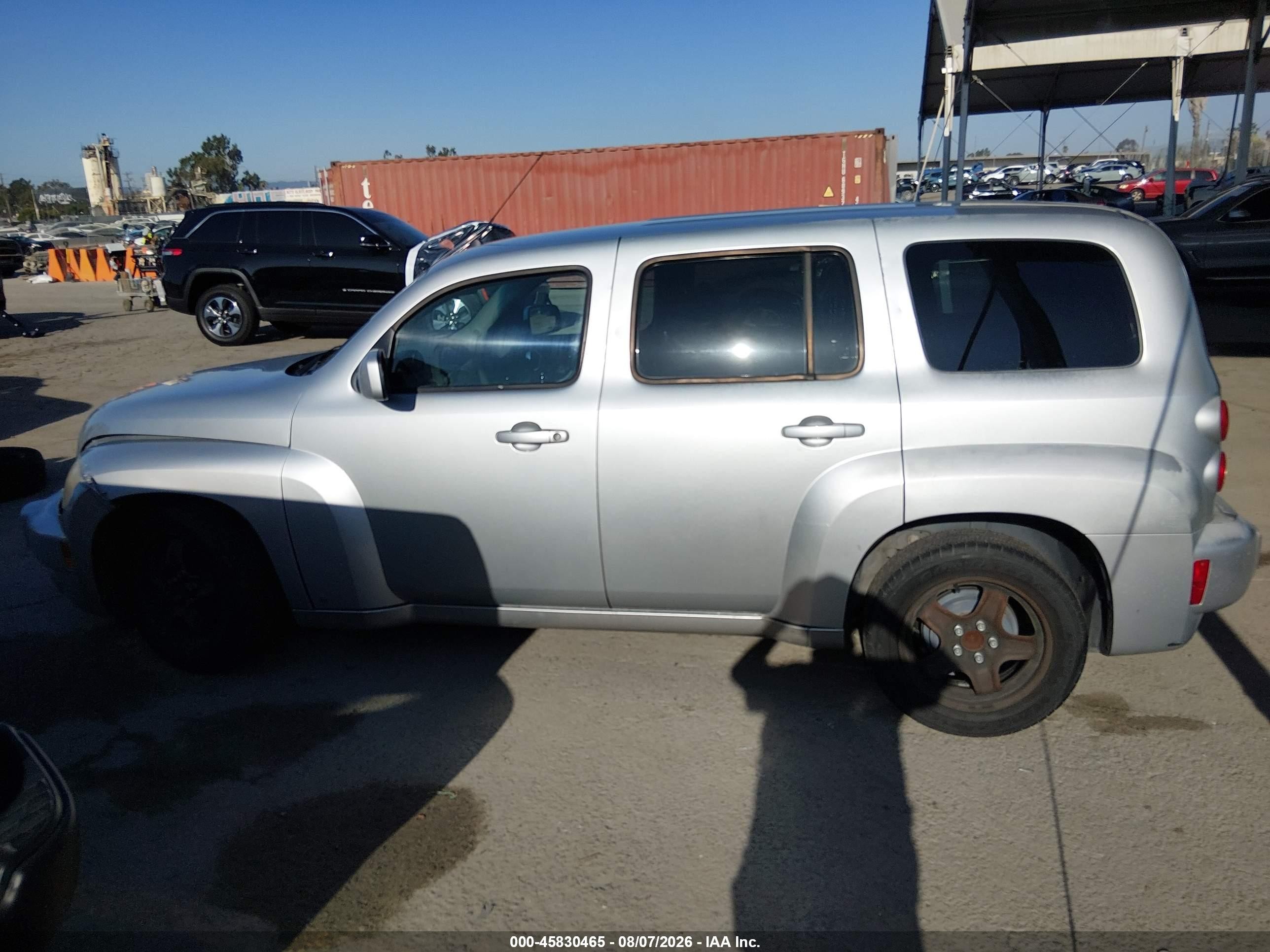 2009 Chevrolet Hhr Lt Silver vin: 3GNCA23B09S633856