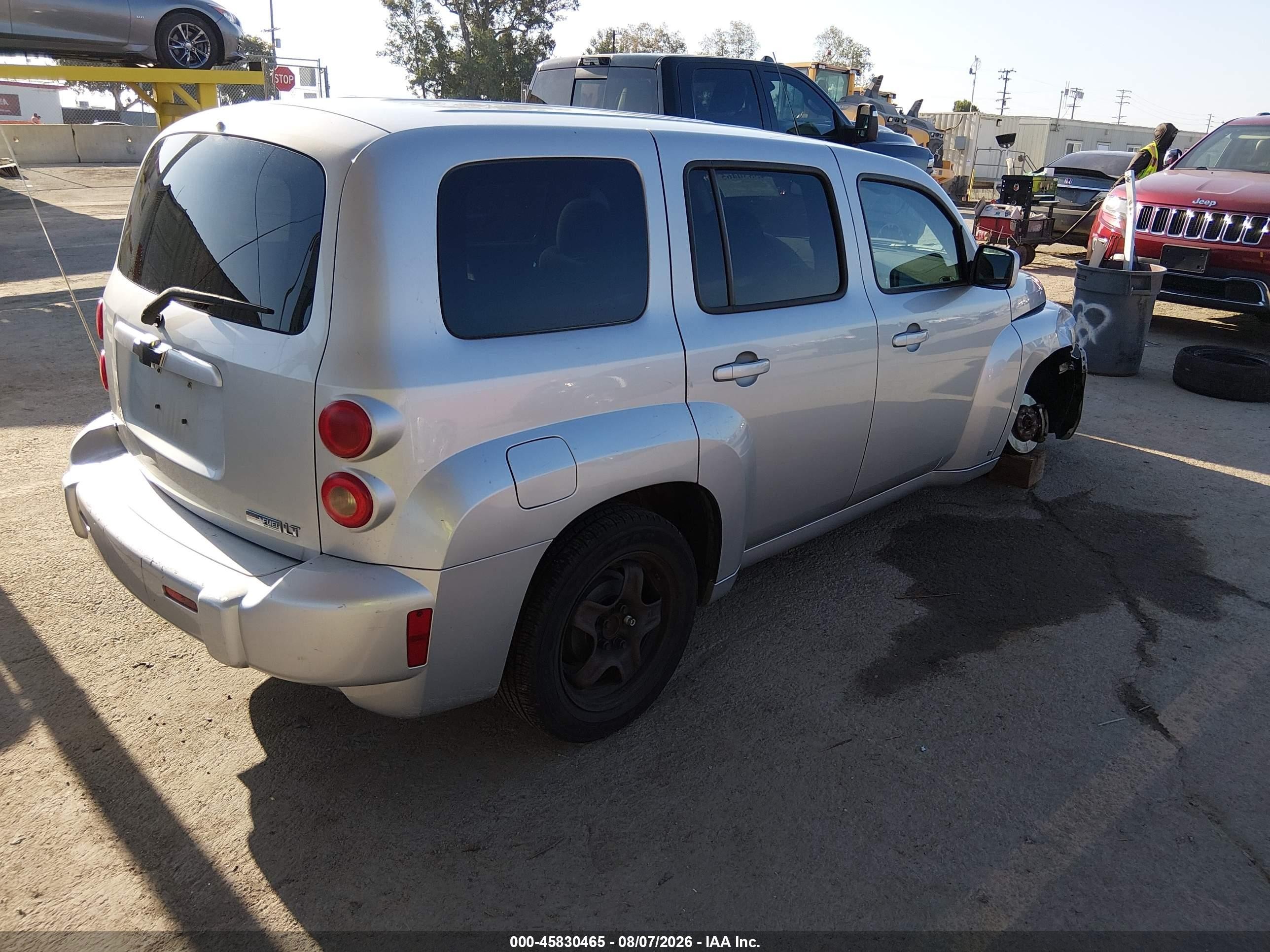 2009 Chevrolet Hhr Lt Silver vin: 3GNCA23B09S633856