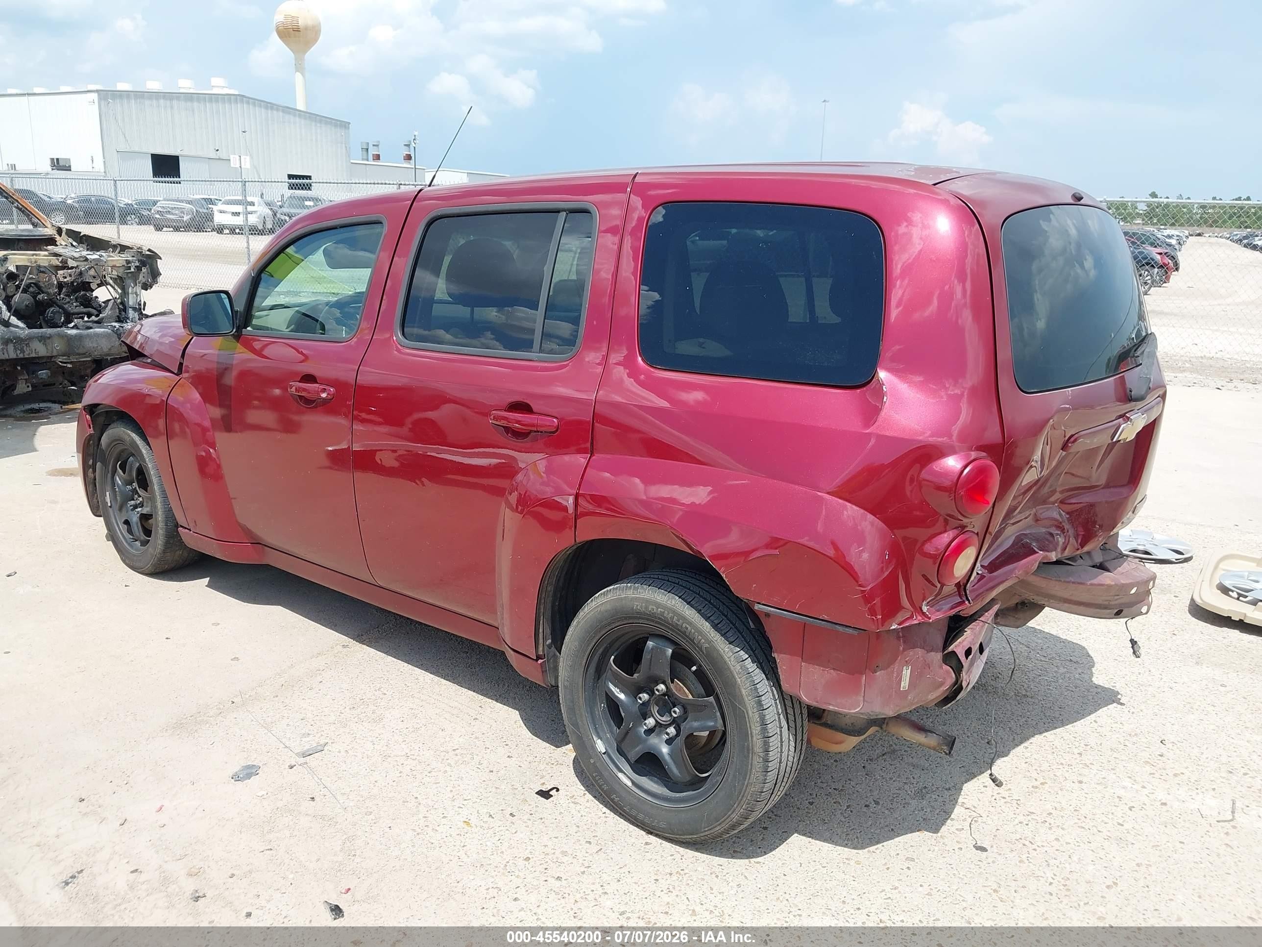 2009 Chevrolet Hhr Lt Красный vin: 3GNCA23B19S547357