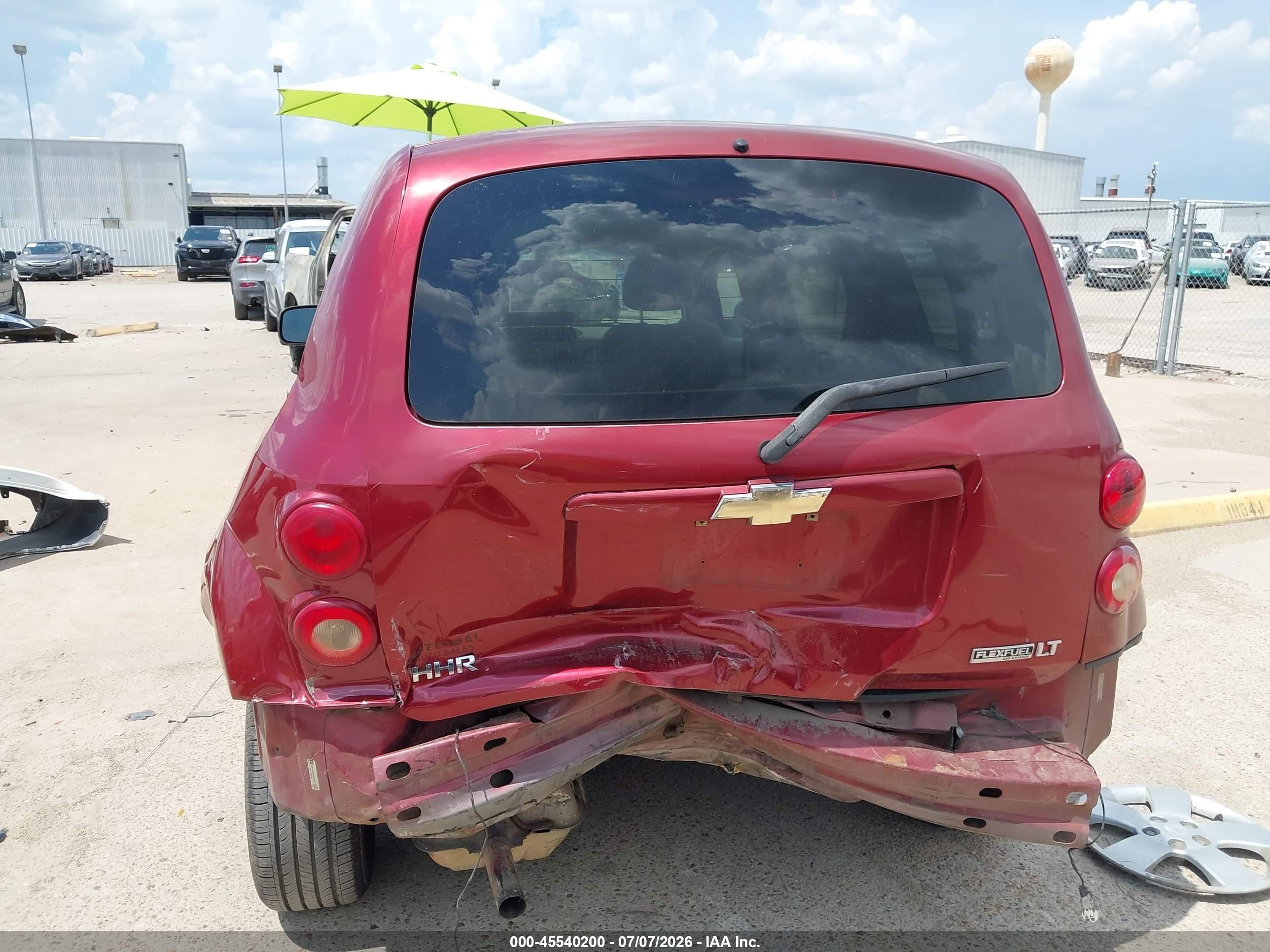 2009 Chevrolet Hhr Lt Красный vin: 3GNCA23B19S547357