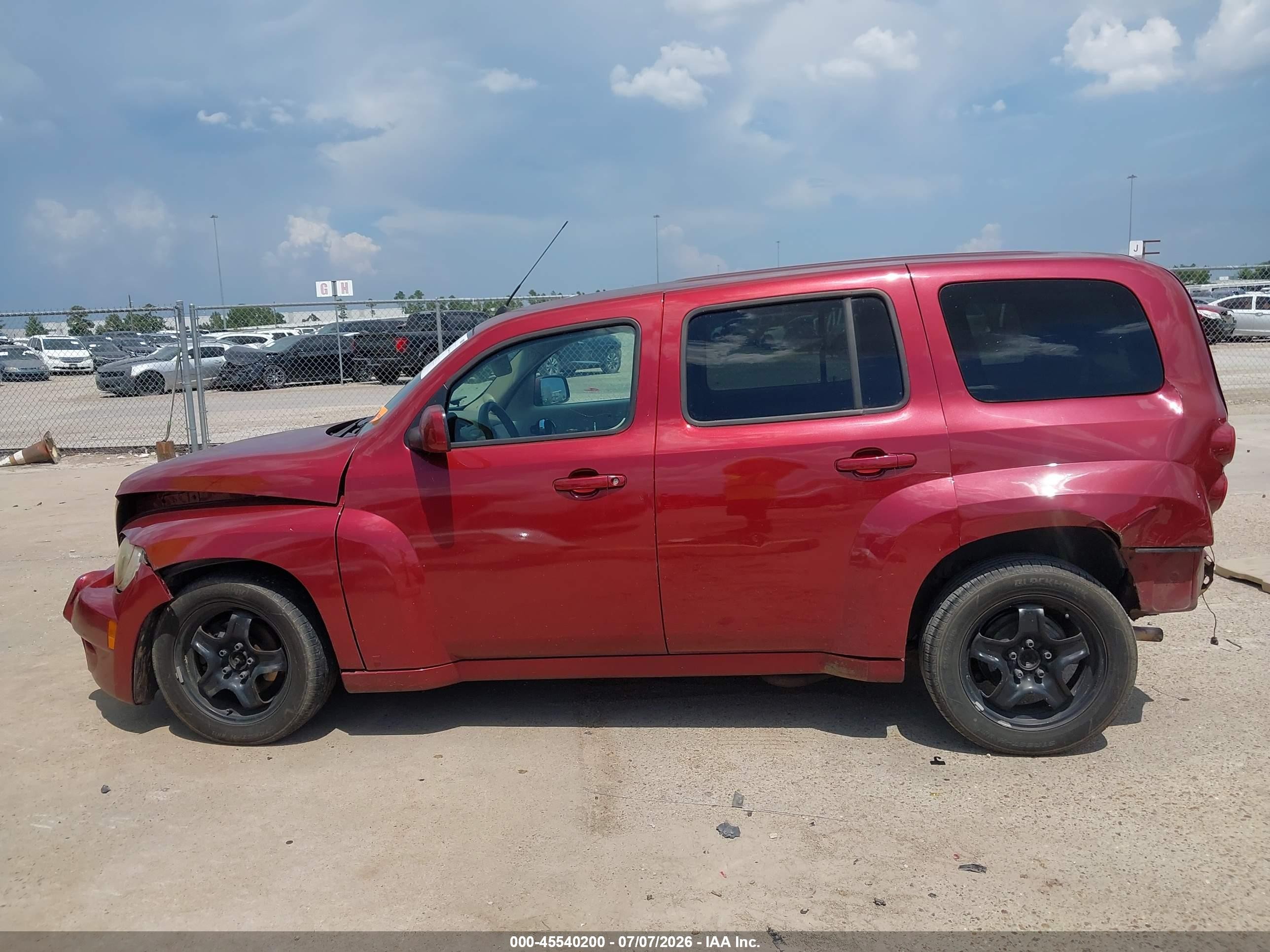 2009 Chevrolet Hhr Lt Красный vin: 3GNCA23B19S547357