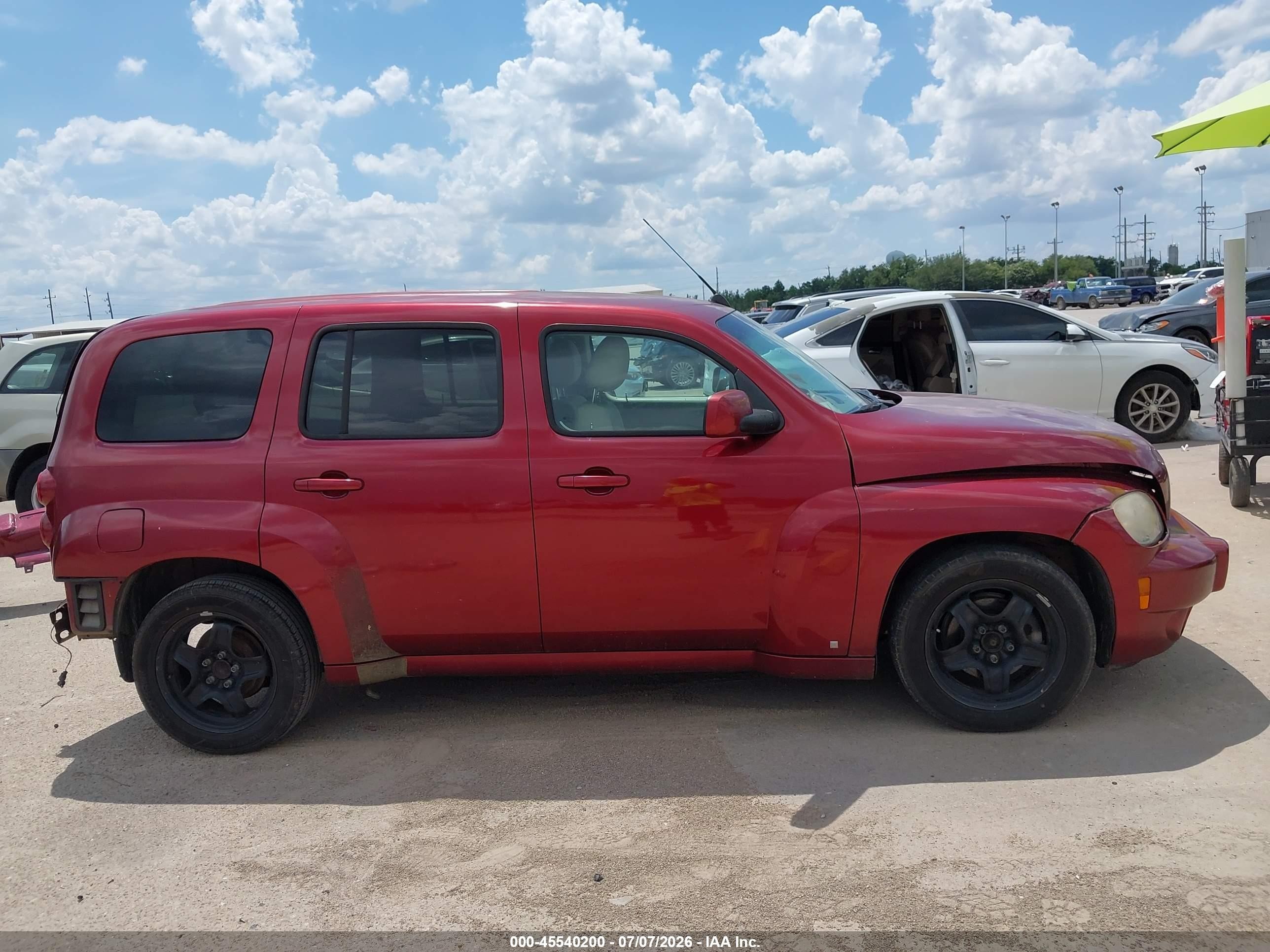 2009 Chevrolet Hhr Lt Красный vin: 3GNCA23B19S547357