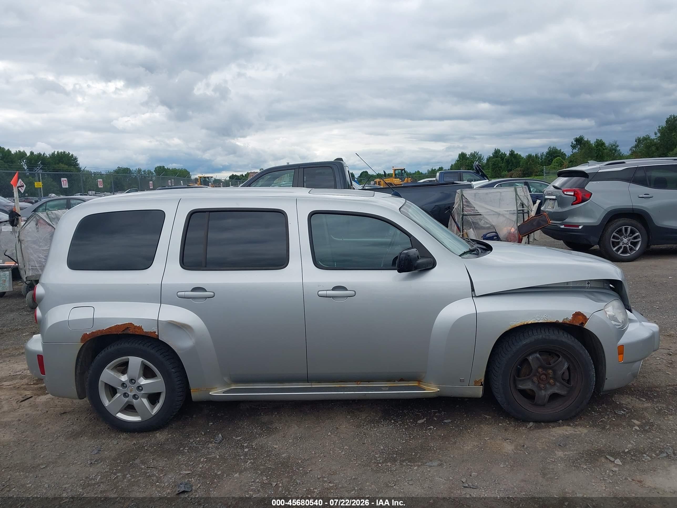 2009 Chevrolet Hhr Lt Серебряный vin: 3GNCA23B69S641718