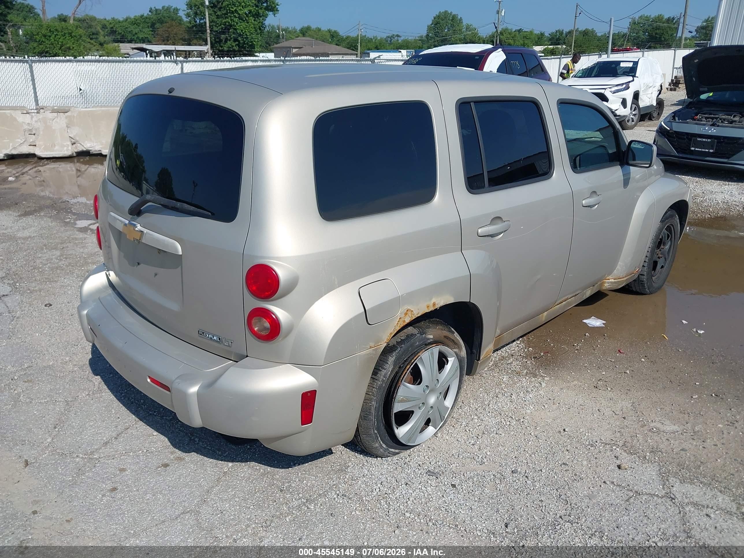2009 Chevrolet Hhr Lt Gold vin: 3GNCA23B89S638772