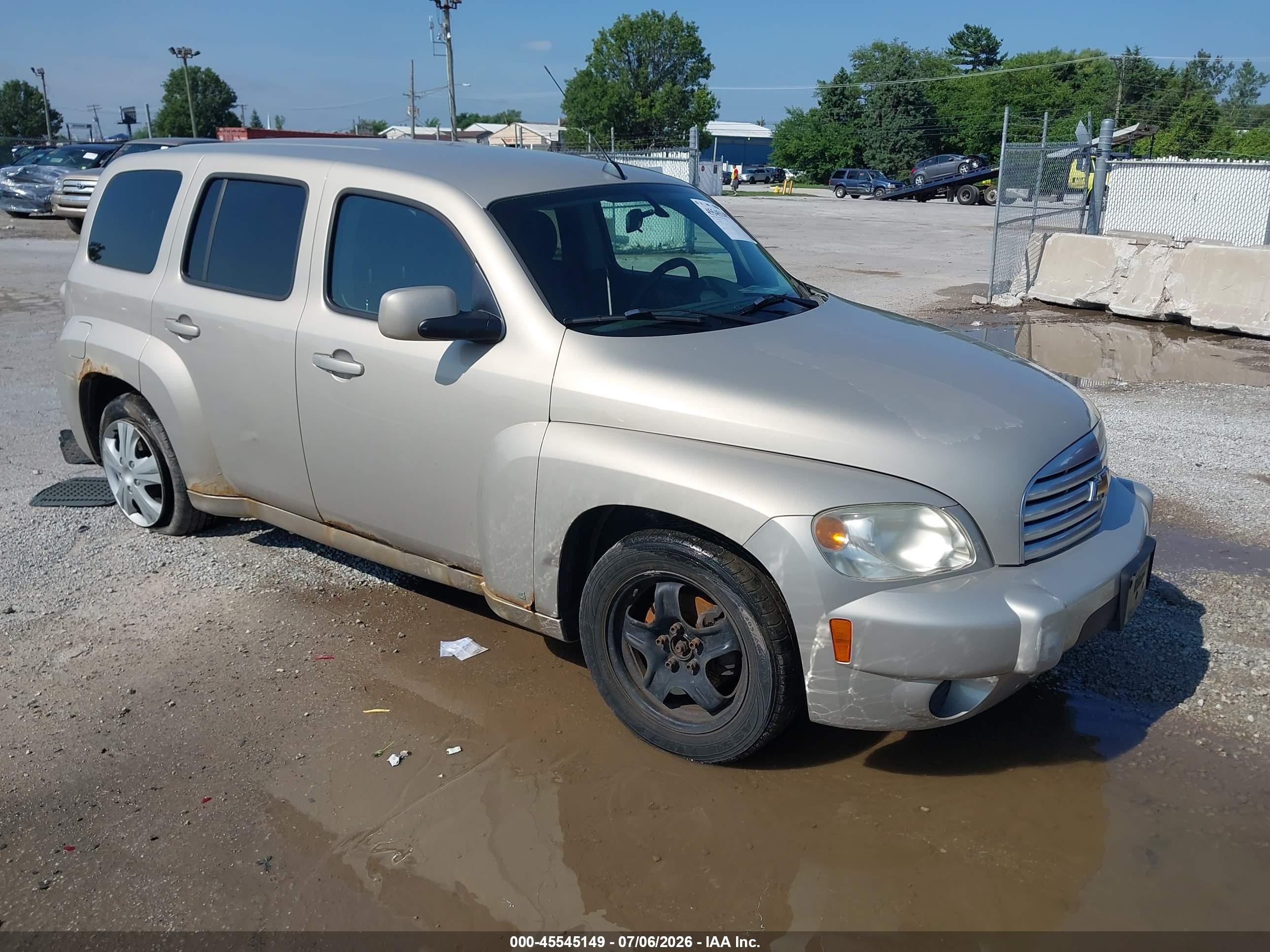 2009 Chevrolet Hhr Lt Золотой vin: 3GNCA23B89S638772