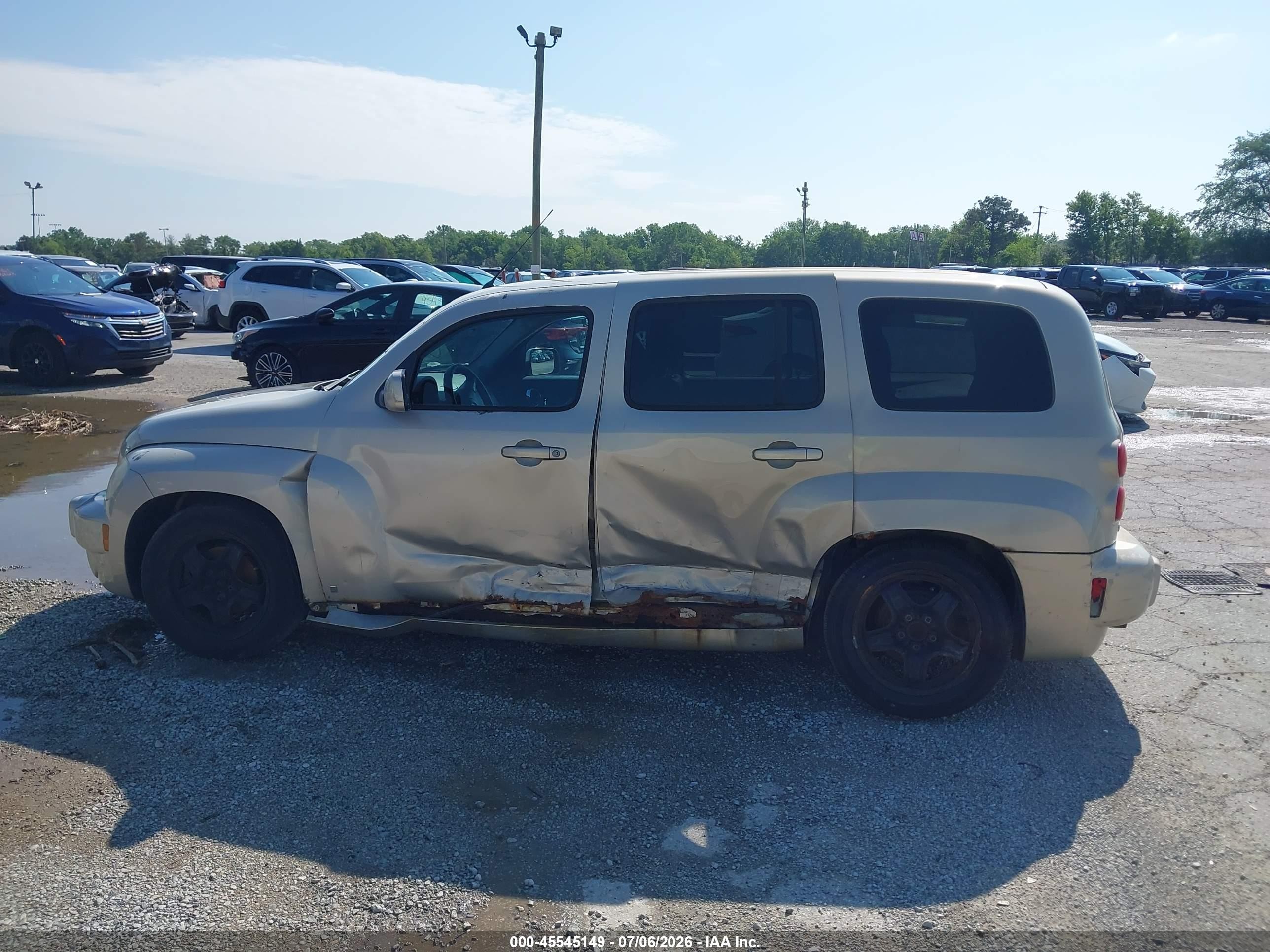 2009 Chevrolet Hhr Lt Gold vin: 3GNCA23B89S638772