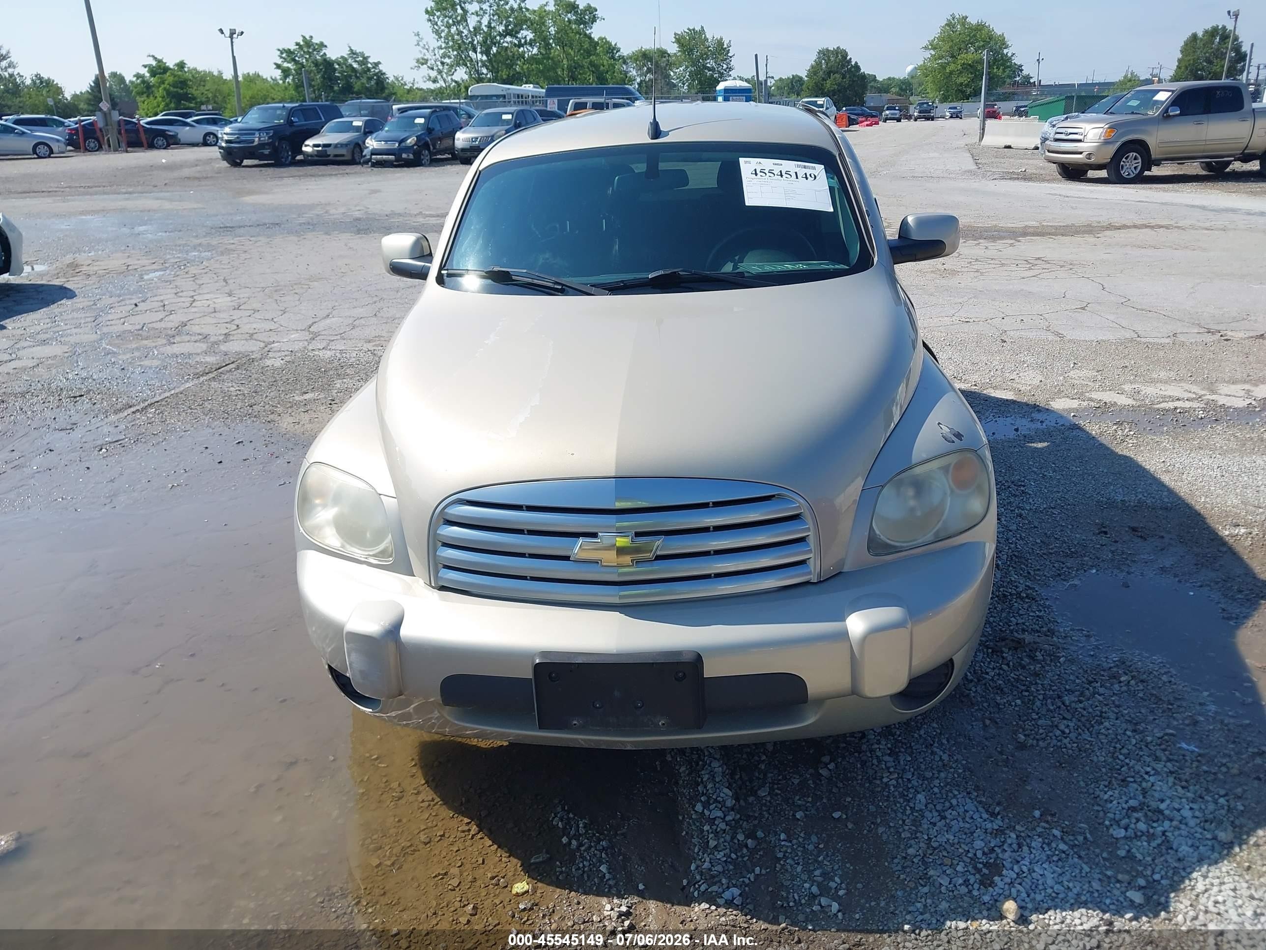 2009 Chevrolet Hhr Lt Gold vin: 3GNCA23B89S638772