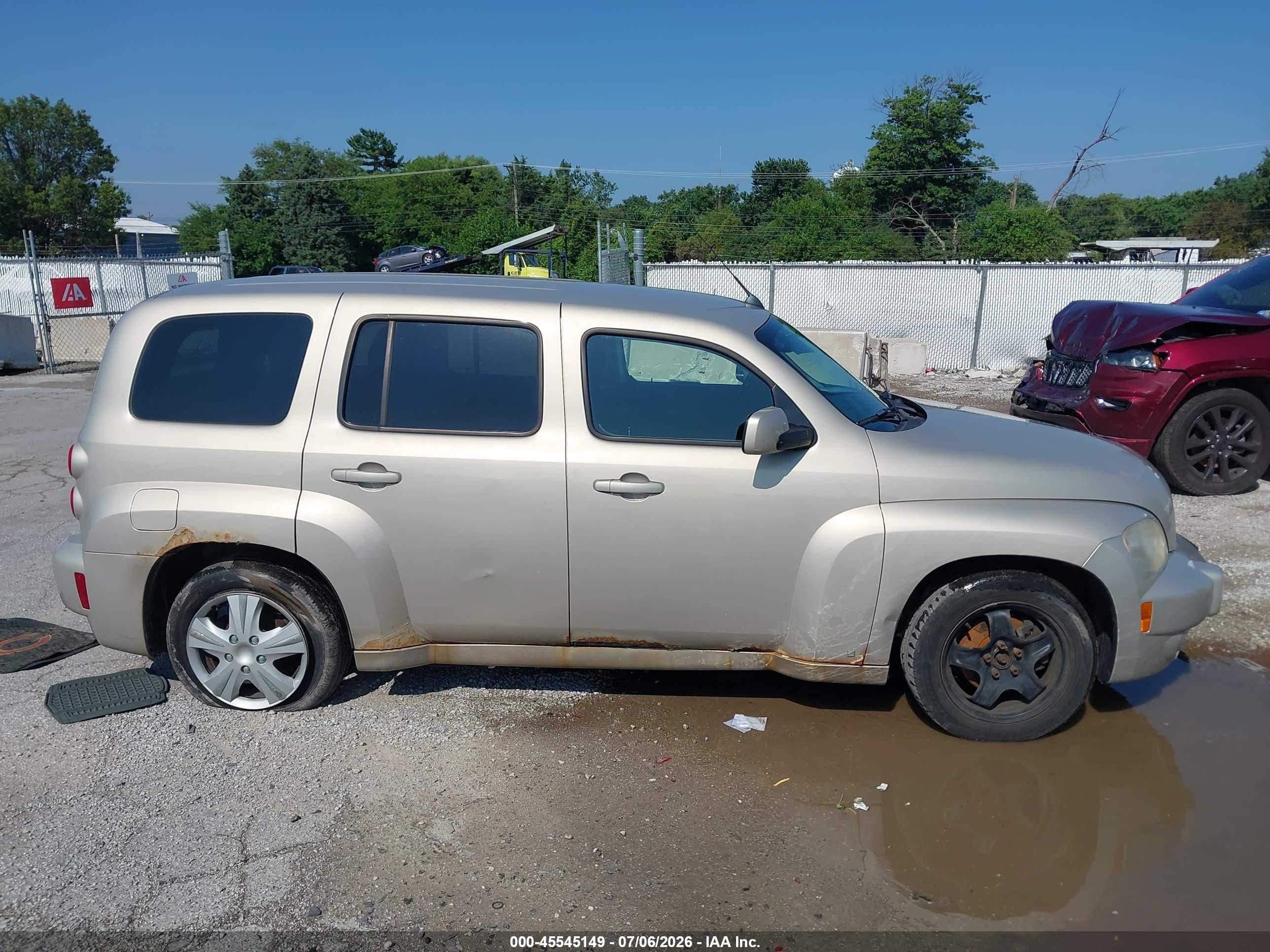 2009 Chevrolet Hhr Lt Gold vin: 3GNCA23B89S638772