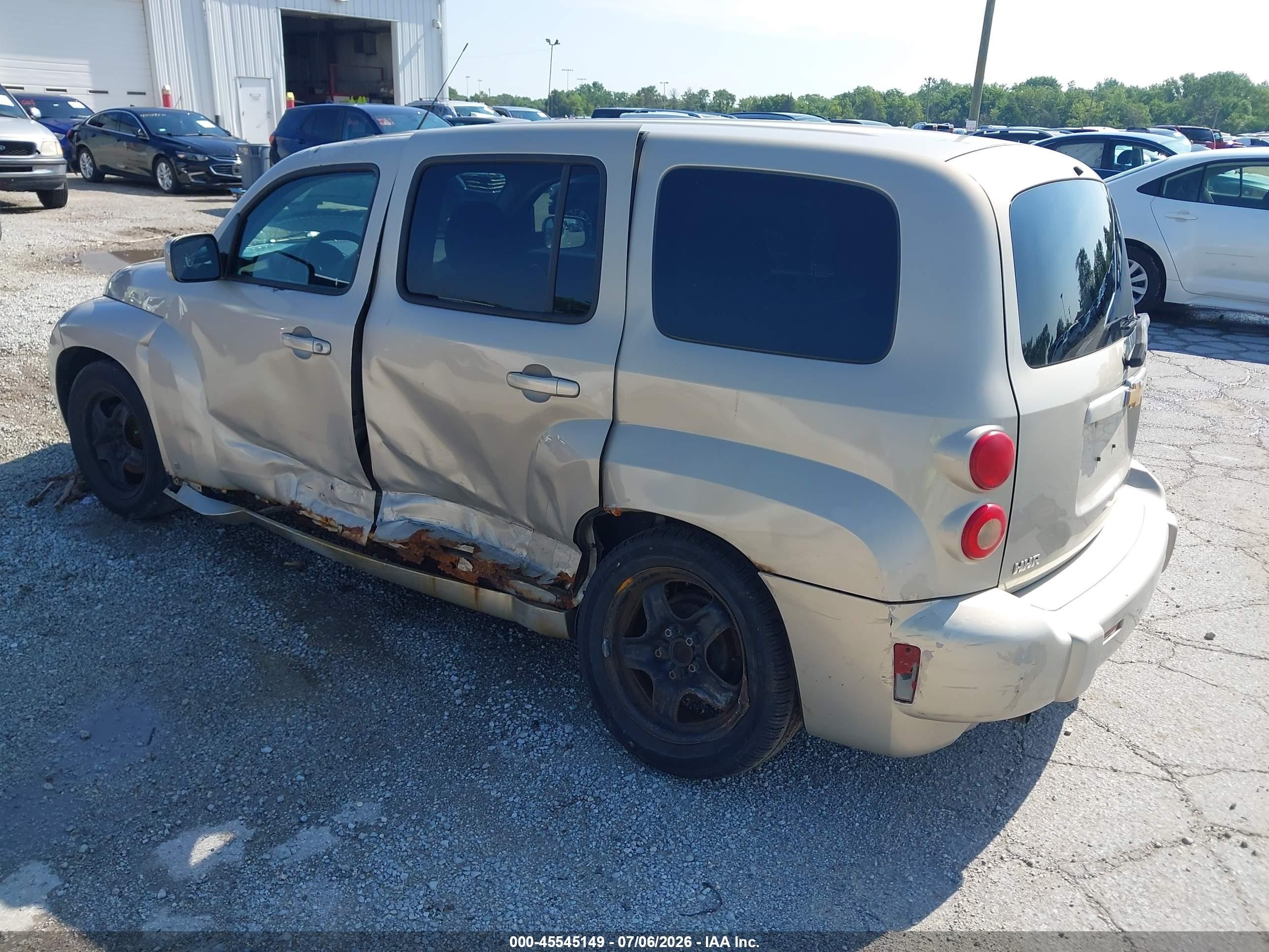 2009 Chevrolet Hhr Lt Gold vin: 3GNCA23B89S638772