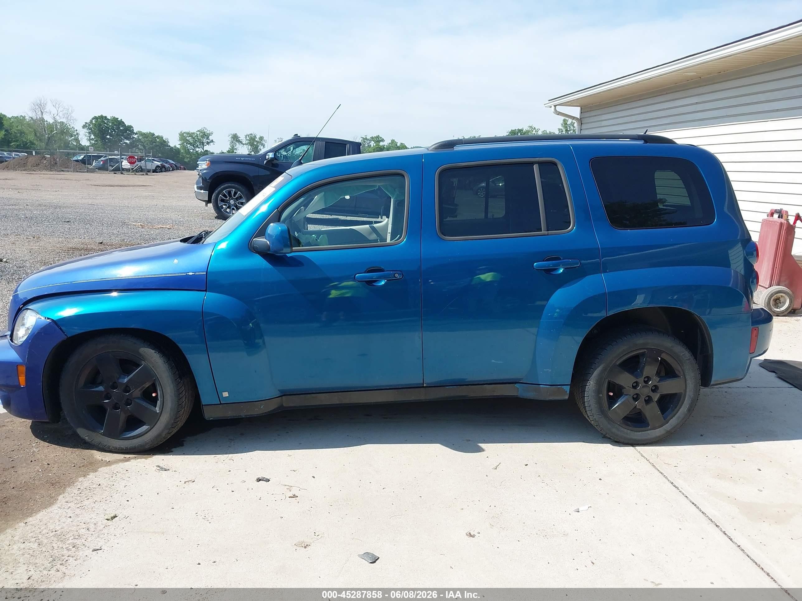 2009 Chevrolet Hhr Lt Blue vin: 3GNCA23B99S537059