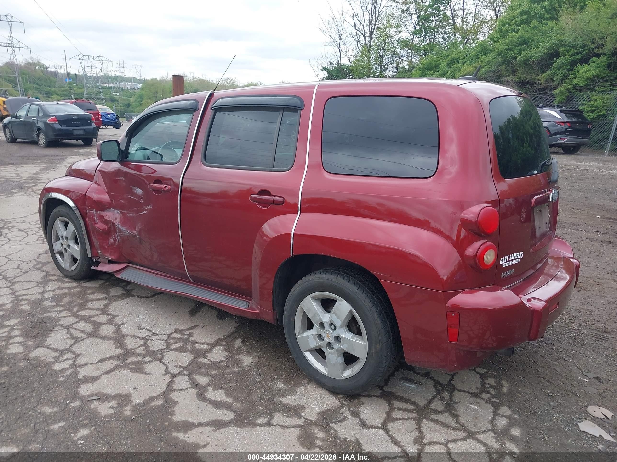 2009 Chevrolet Hhr Lt Red vin: 3GNCA23B99S579845