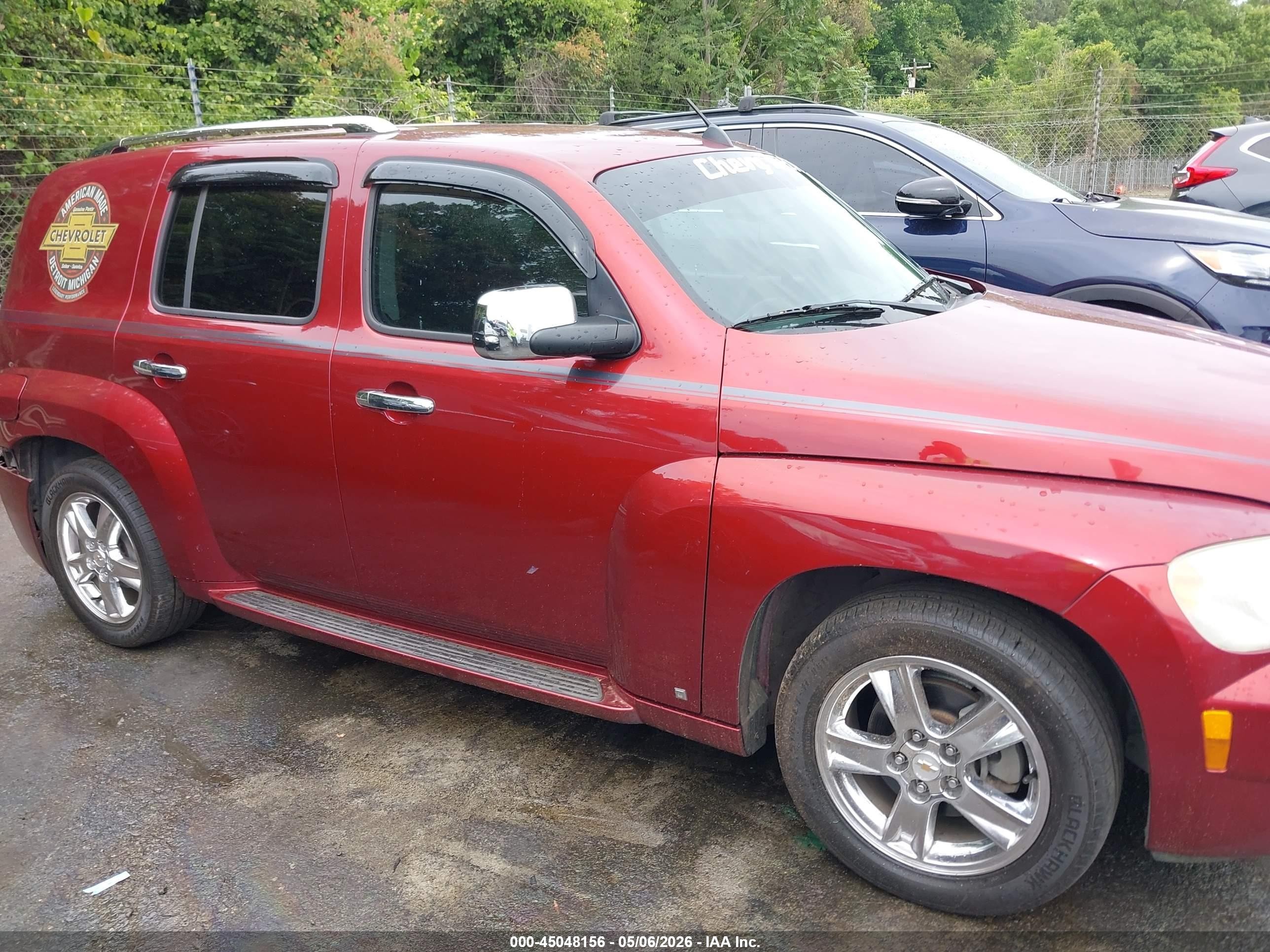 2009 Chevrolet Hhr Lt Red vin: 3GNCA23B99S601391