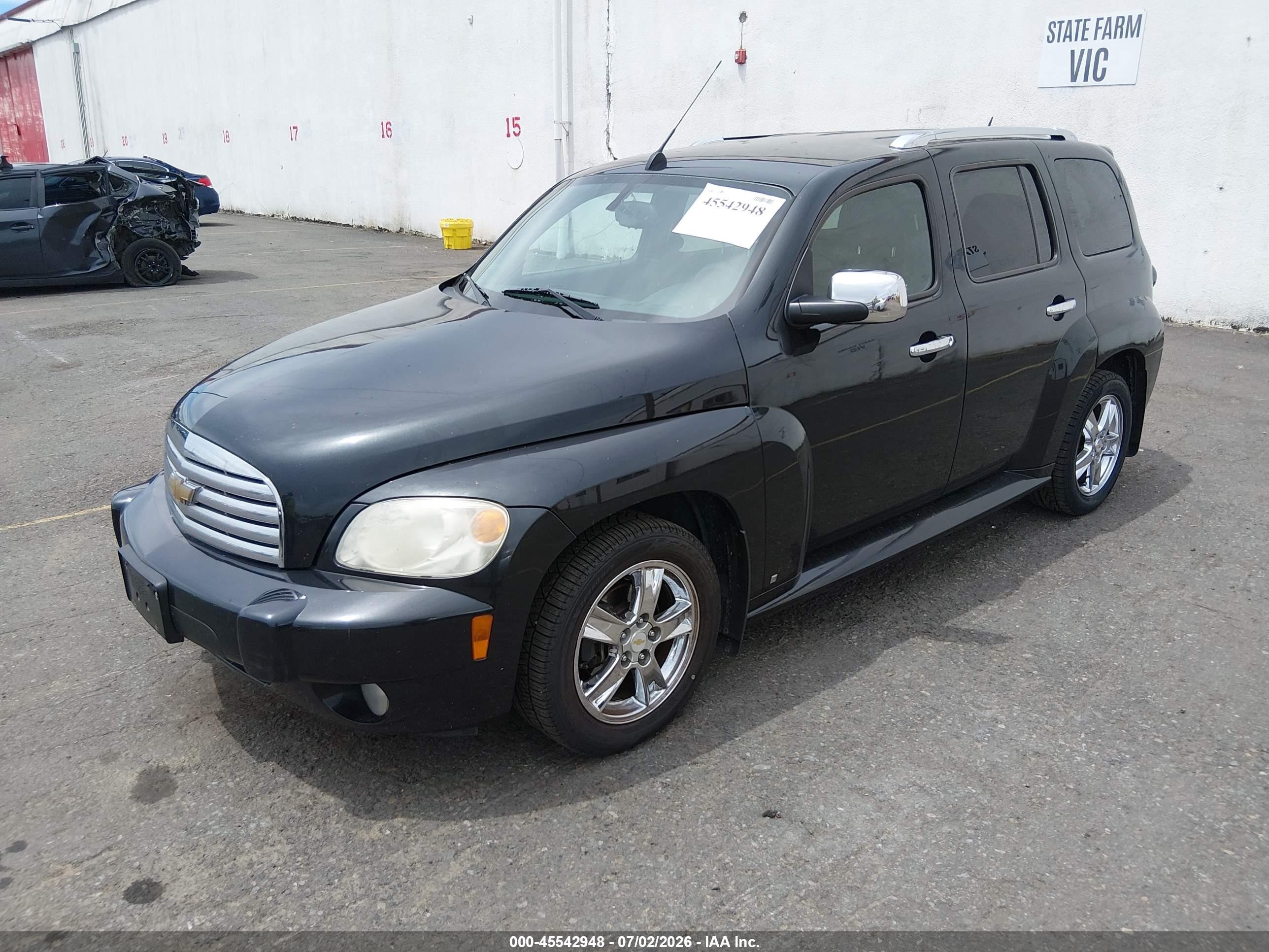2008 Chevrolet Hhr Lt Черный vin: 3GNCA23D18S720035
