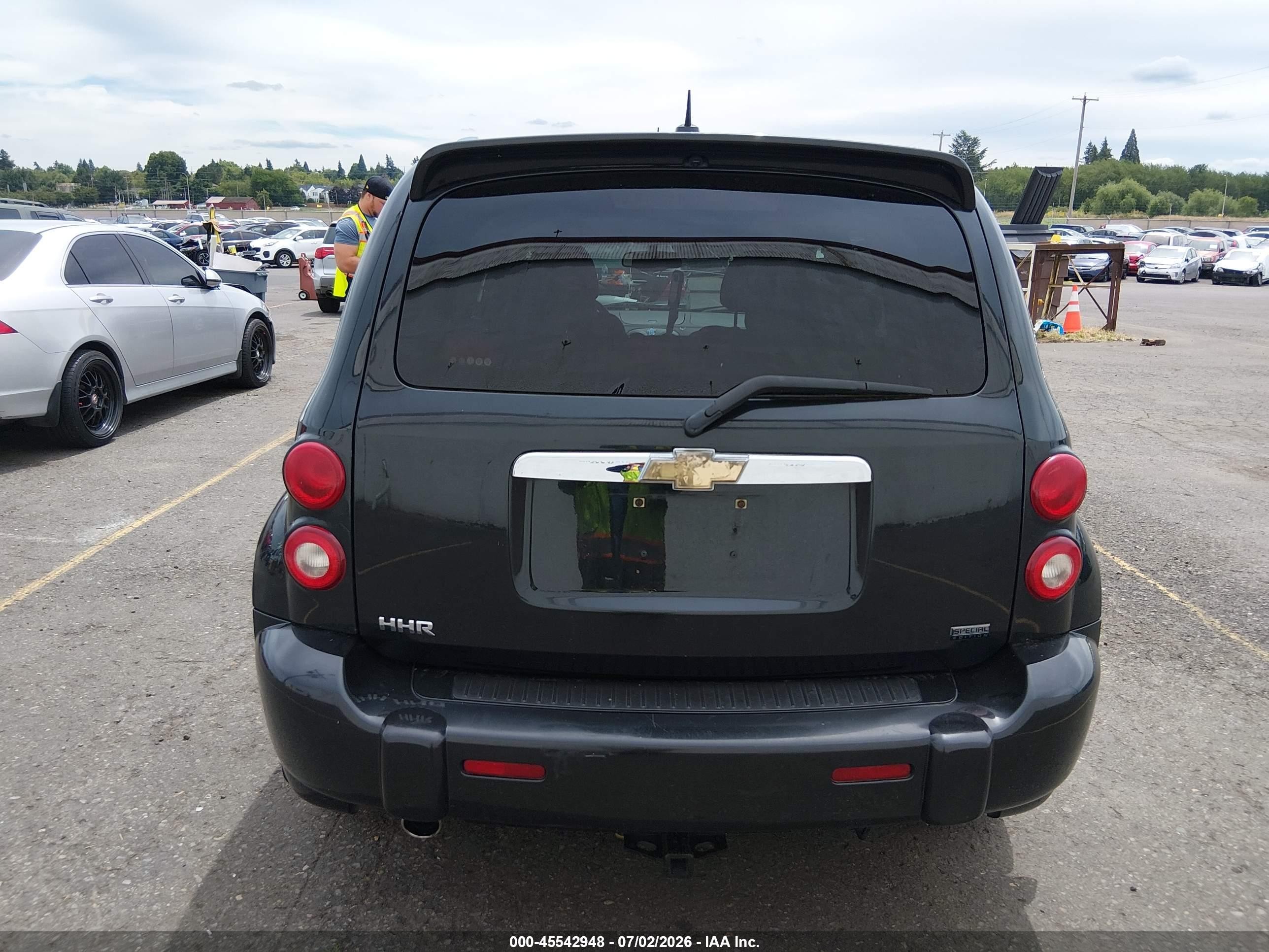 2008 Chevrolet Hhr Lt Черный vin: 3GNCA23D18S720035