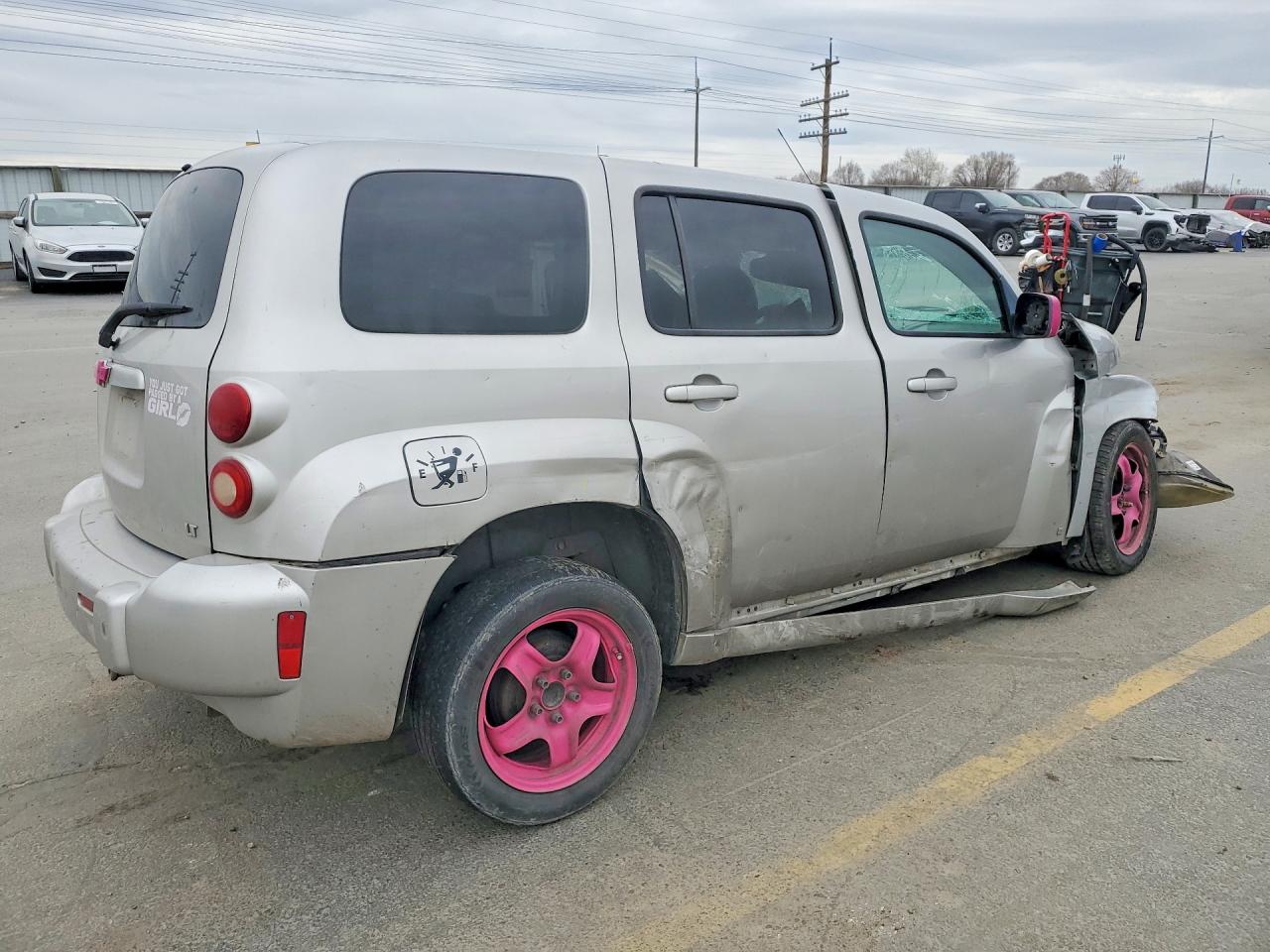 2008 Chev Hhr Серебряный vin: 3GNCA23D28S696229